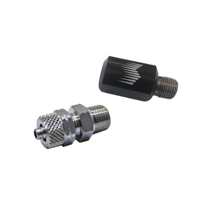 Snow Performance Low Profile Water Methanol Nozzle Holder Elbow (Nylon Line) (For Use With All Water-Methanol Injection Systems) - SNO-809-QC