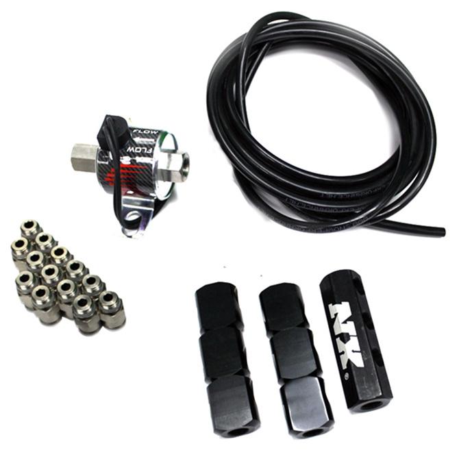 Snow Performance Water-Methanol Direct Port 6 Cyl Upgrade Quick-Connect (Nozzles Not Included) (For Use With All Water-Methanol Injection Systems Using 1/4" High Temp Nylon Tubing) - SNO-94600