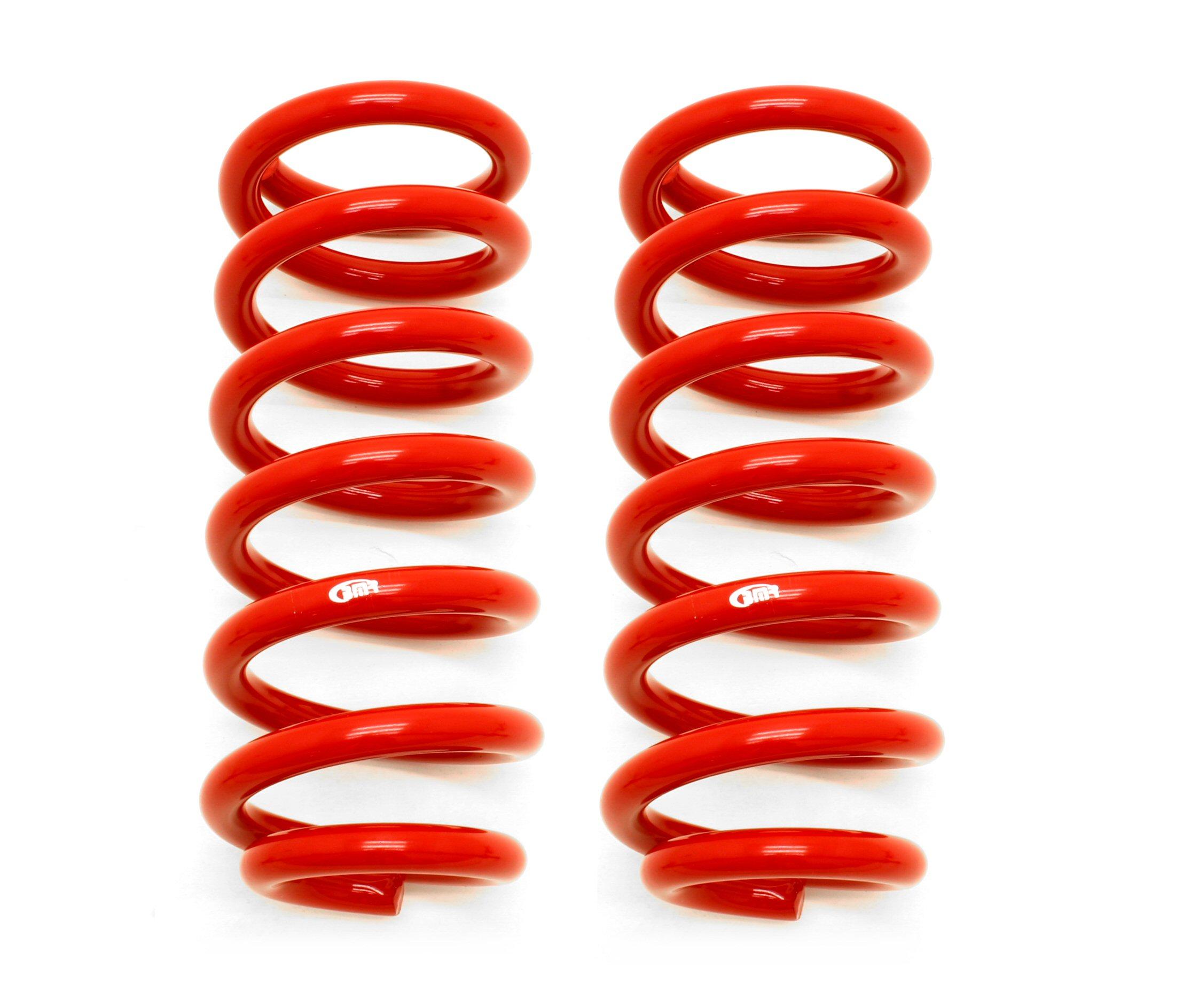 BMR SP002R 1993-2002 4th Gen F-Body Lowering Springs, Front, 1.25" Drop (Red)