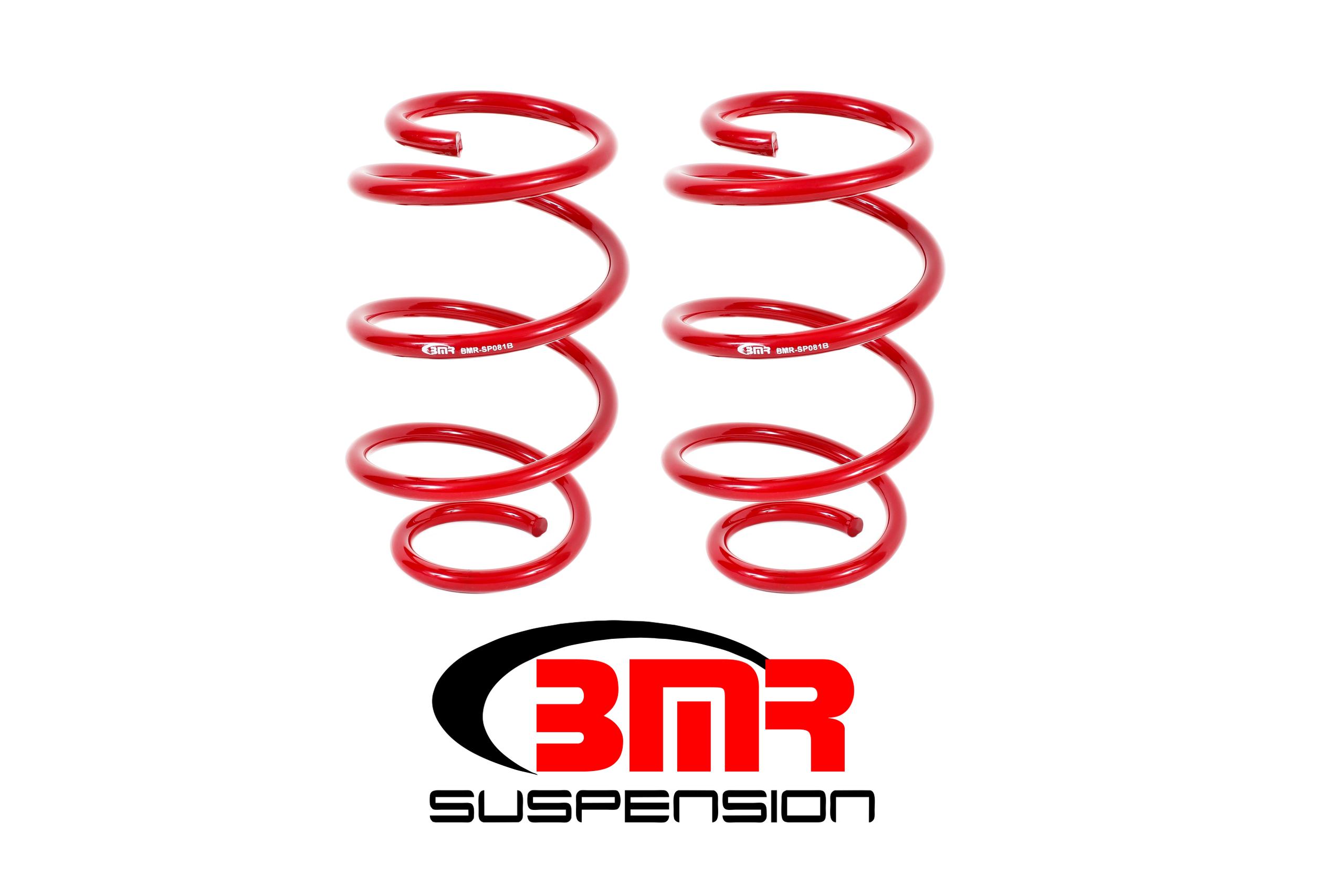 BMR Suspension SP081R Performance Front Lowering Springs (2015-2026 Mustang GT Non-Magneride)