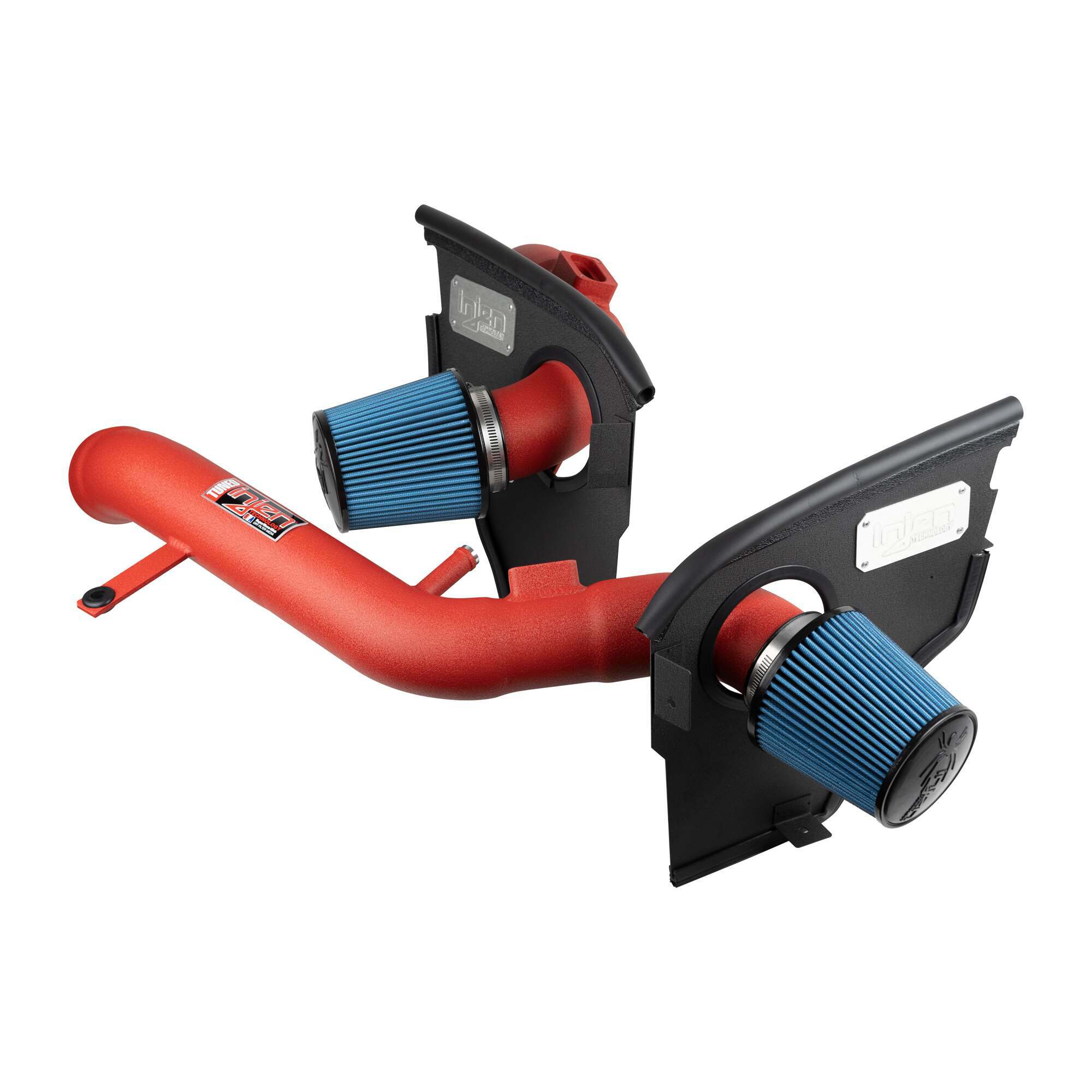 Injen Wrinkle Red SP Short Ram Air Intake System (2015-2021 M3, M4, M2 Competition) - SP1116WR