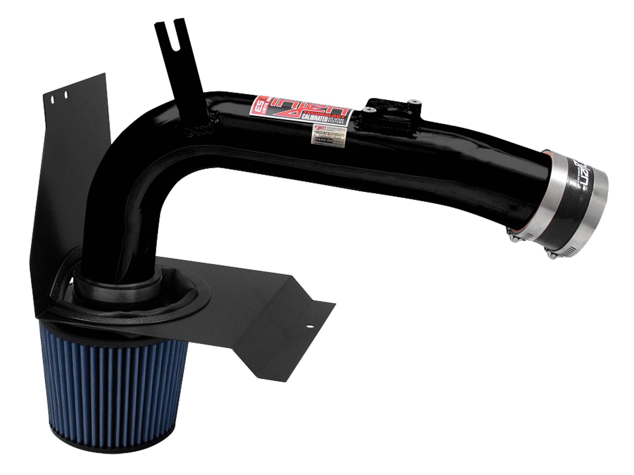 Injen SP tuned cold air intake system with SuperNano-Web Dry Air filter (2008-2013 Impreza WRX, Impreza WRX STI 2.5L Turbo) - SP1204BLK