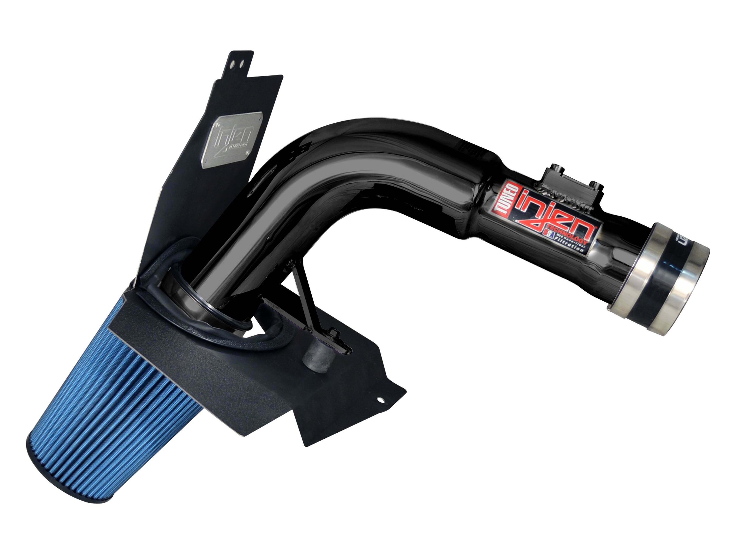 Injen SP tuned cold air intake system with SuperNano-Web Dry Air filter (2015-2017 WRX STI 2.5L Turbo) - SP1206BLK