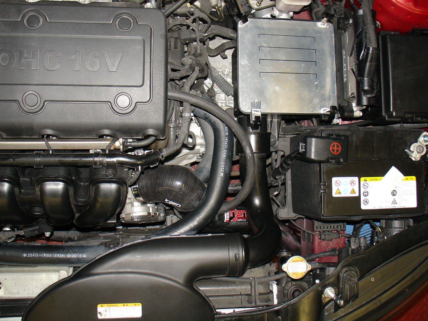 Injen SP tuned cold air intake system with SuperNano-Web Dry Air filter (2009-2013 Forte 2.4L) - SP1321BLK