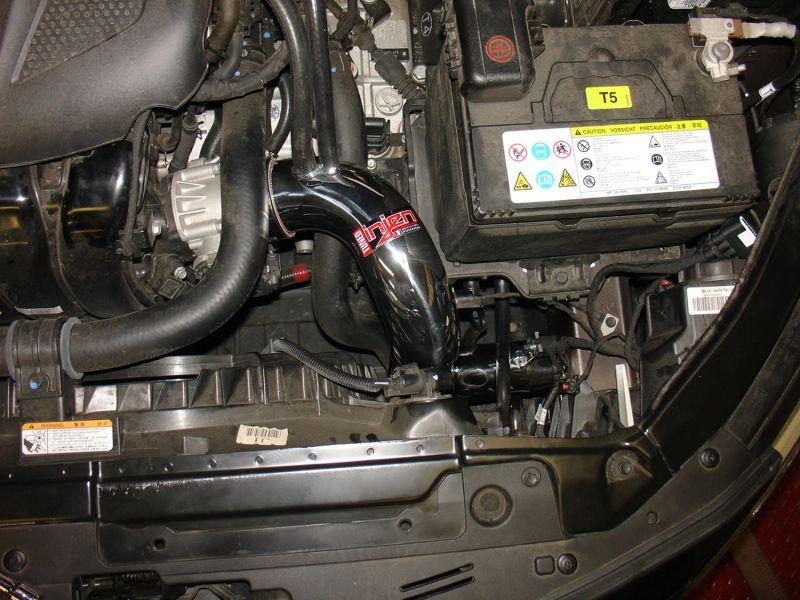 Injen SP tuned cold air intake system with SuperNano-Web Dry Air filter (2011-2015 Sonata, Optima 2.4L) - SP1331BLK