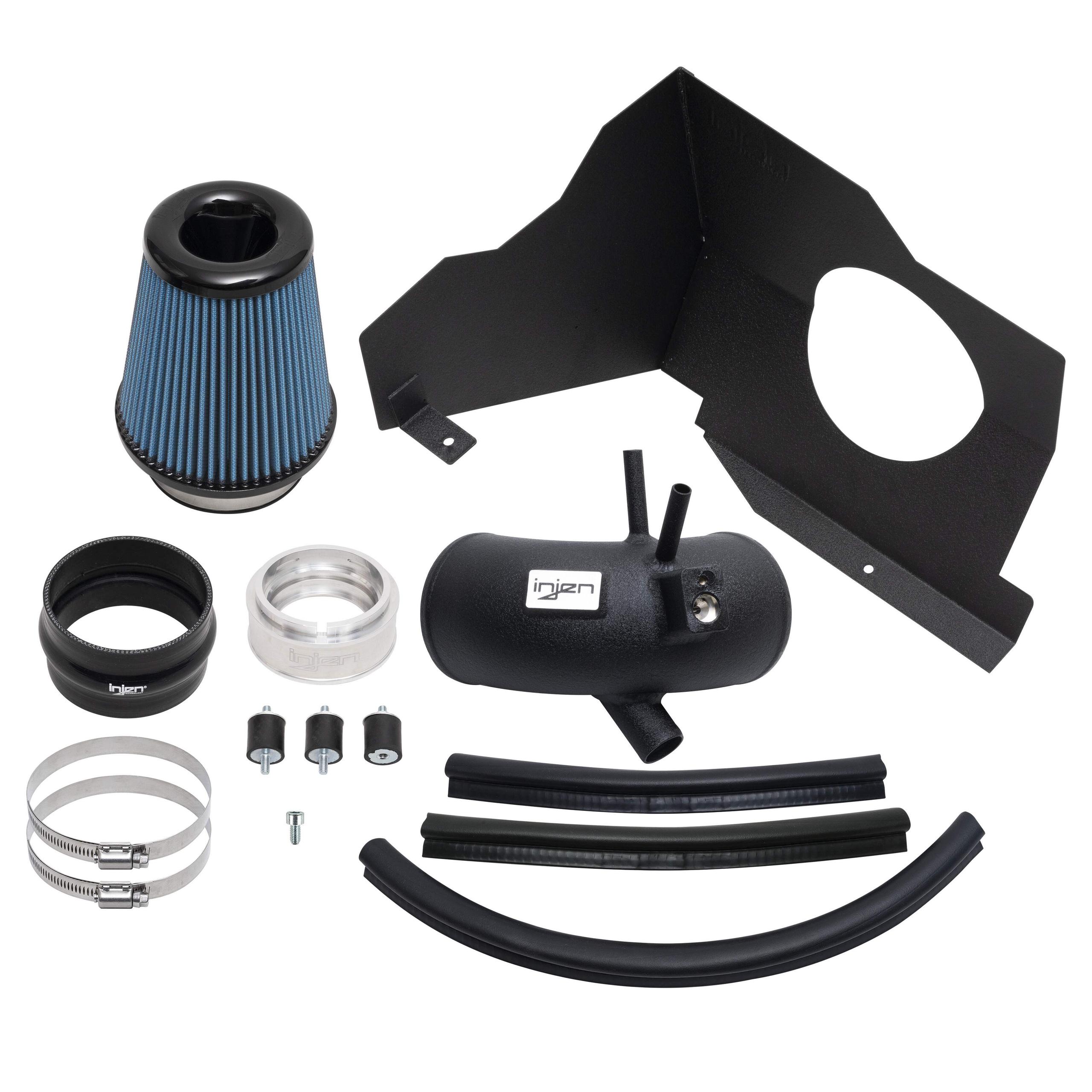 Injen Wrinkle Black Sp Aluminum Series Air Intake System (2022-2023 Stinger) - SP1352WB