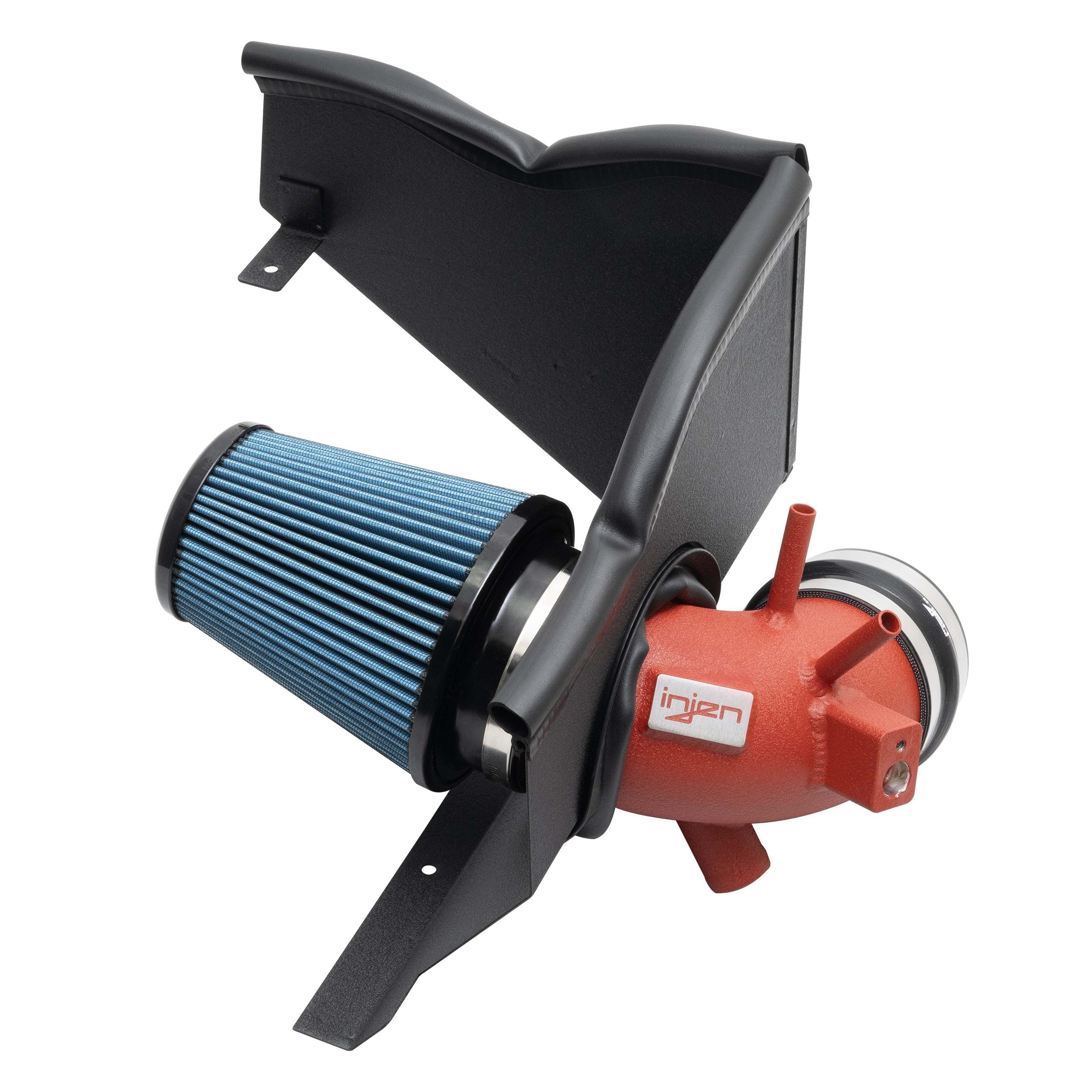 Injen Wrinkle Red Sp Aluminum Series Air Intake System (2022-2023 Stinger) - SP1352WR