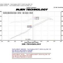 Injen SP tuned cold air intake system with SuperNano-Web Dry Air filter (2003-2008 Tiburon 2.7L) - SP1375P