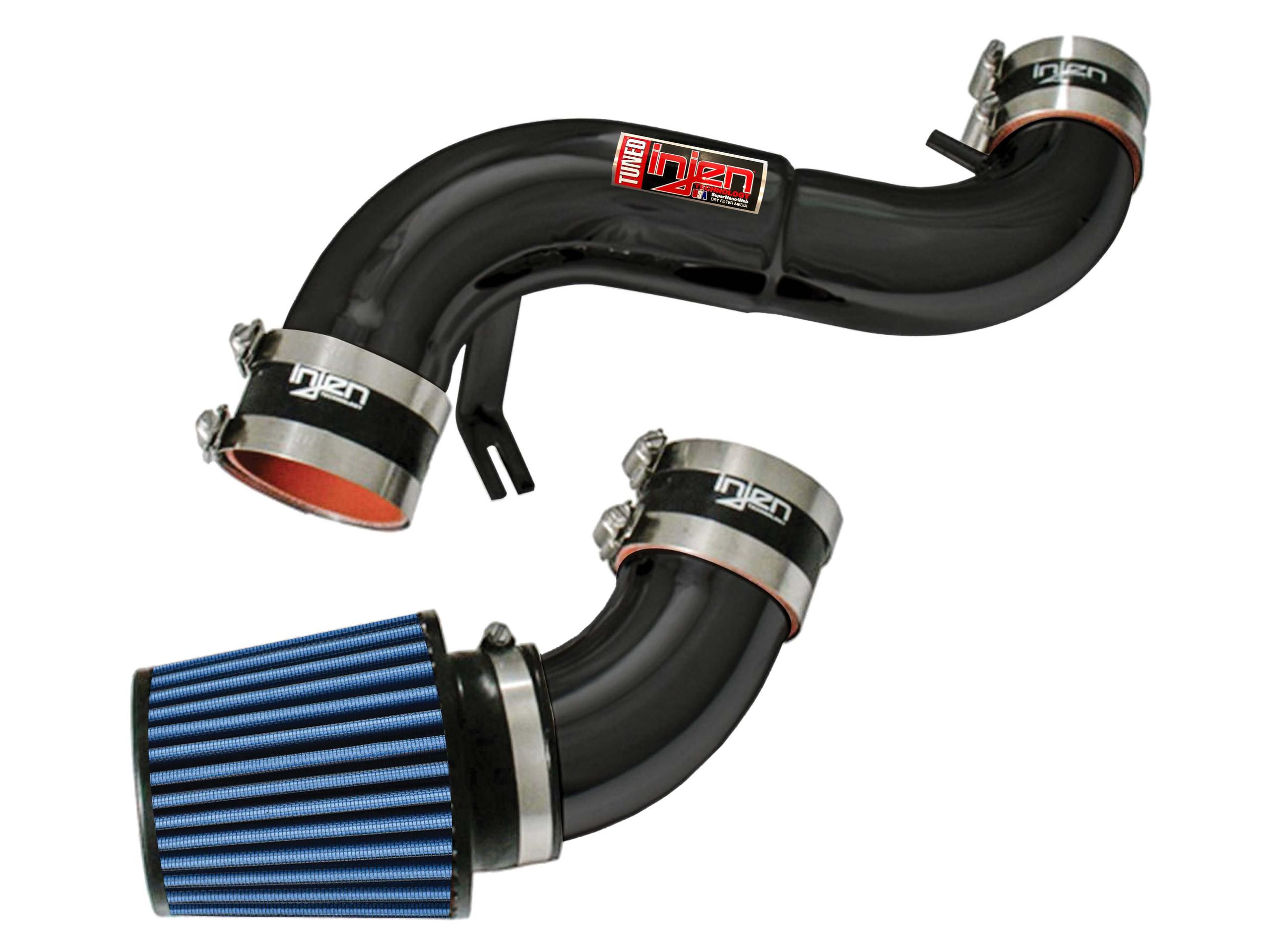 Injen SP short ram intake system with SuperNano-Web Dry Air filter (2005-2008 Tiburon 2.7L) - SP1376BLK