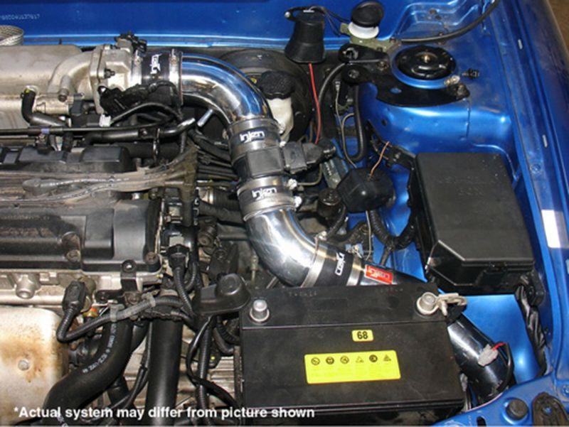 Injen SP tuned cold air intake system with SuperNano-Web Dry Air filter (2004-2008 Tiburon 2.0L) - SP1381BLK