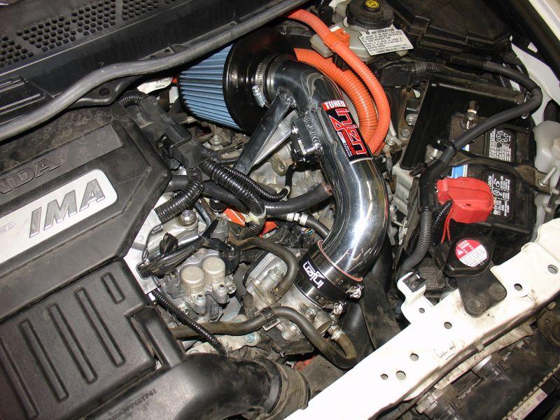 Injen SP short ram intake system with SuperNano-Web Dry Air filter (2006-2011 Civic Hybrid 1.3L) - SP1580BLK