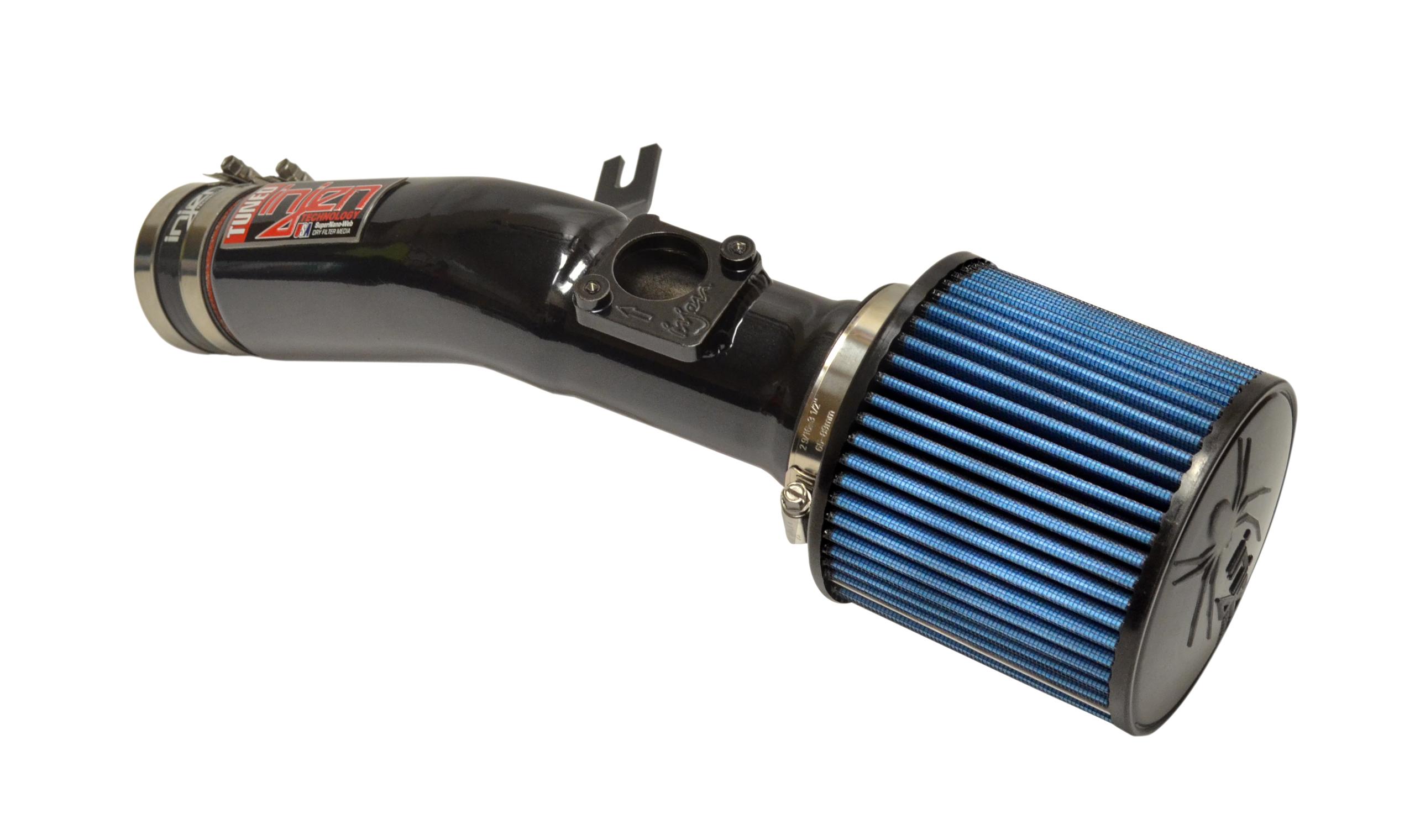 Injen SP tuned cold air intake system with SuperNano-Web Dry Air filter (2017-2020 Civic Si 1.5L Turbo) - SP1581BLK
