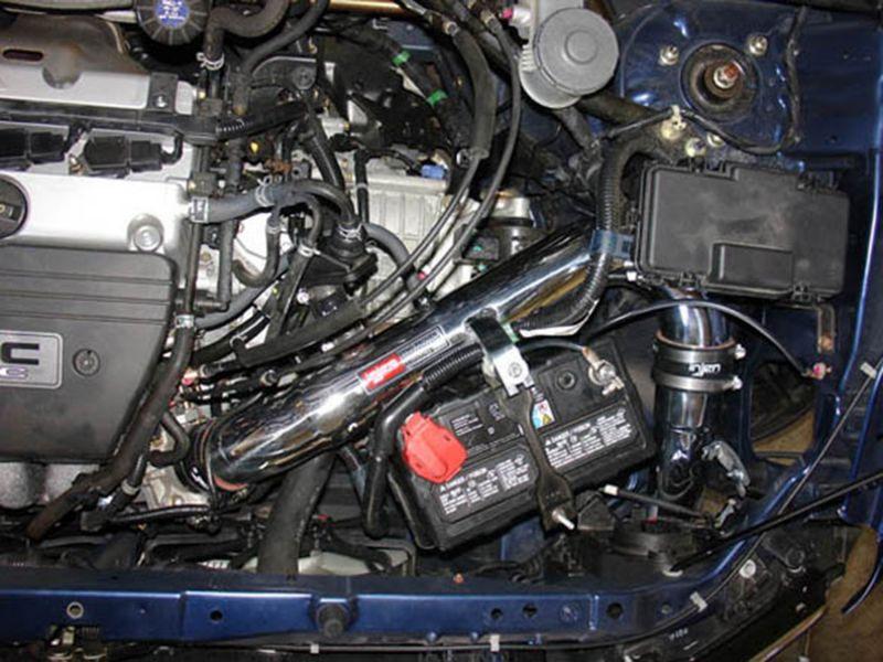 Injen SP tuned cold air intake system with SuperNano-Web Dry Air filter (2003-2006 Element 2.4L) - SP1726BLK