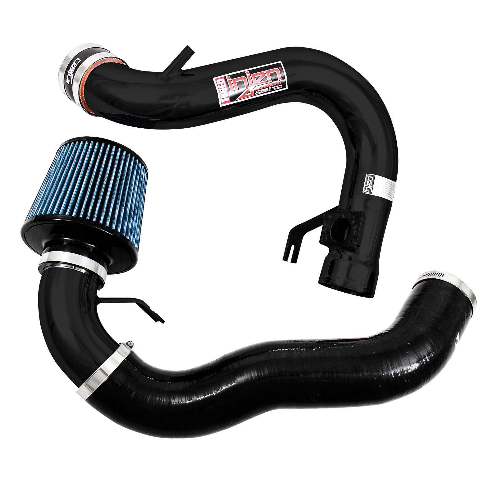 Injen SP tuned cold air intake system with SuperNano-Web Dry Air filter (2015-2017 Lancer 2.4L) - SP1810BLK