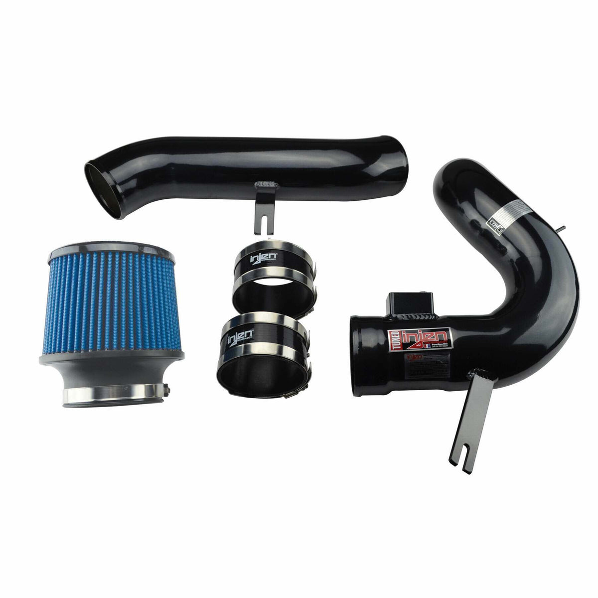 Injen SP tuned cold air intake system with SuperNano-Web Dry Air filter (2006-2010 M45 4.5L) - SP1996BLK
