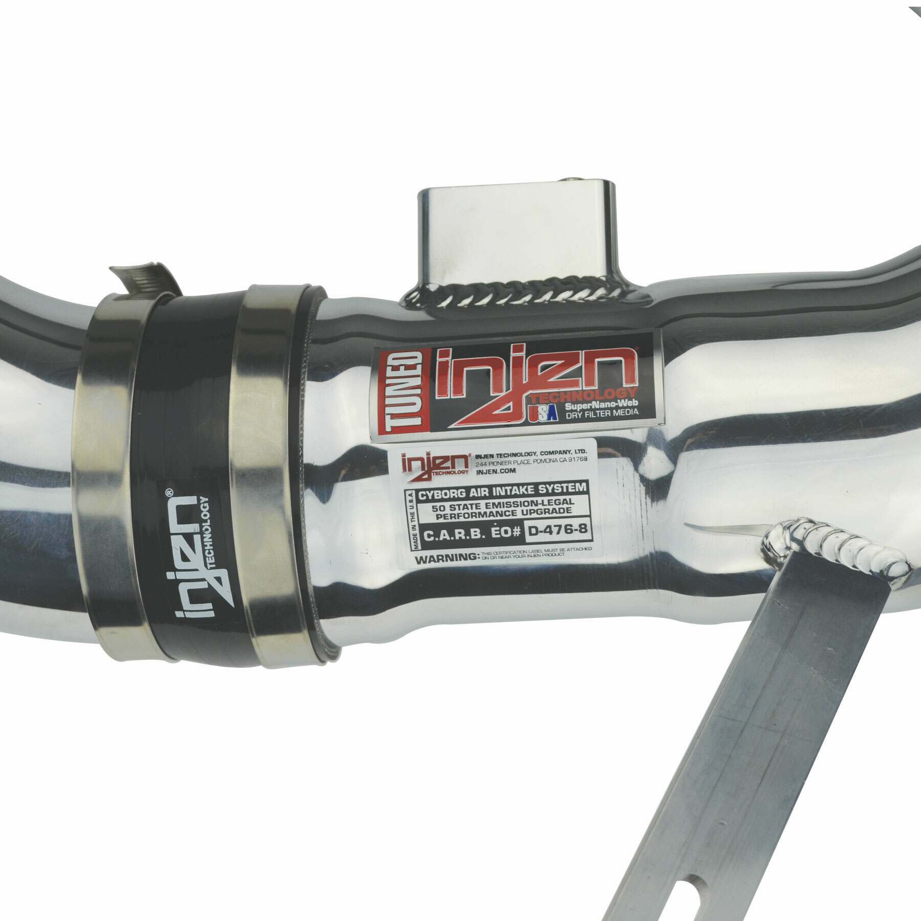 Injen SP tuned cold air intake system with SuperNano-Web Dry Air filter (2006-2010 M45 4.5L) - SP1996P