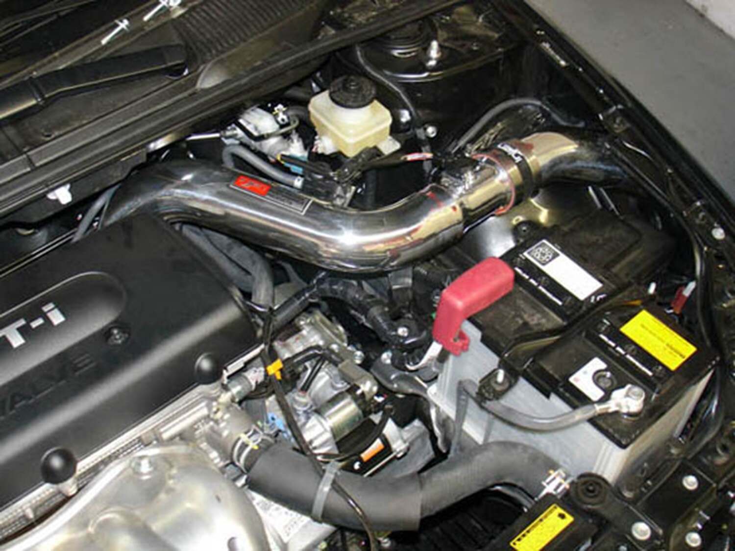 Injen SP tuned cold air intake system with SuperNano-Web Dry Air filter (2007-2008 tC 2.4L) - SP2114BLK
