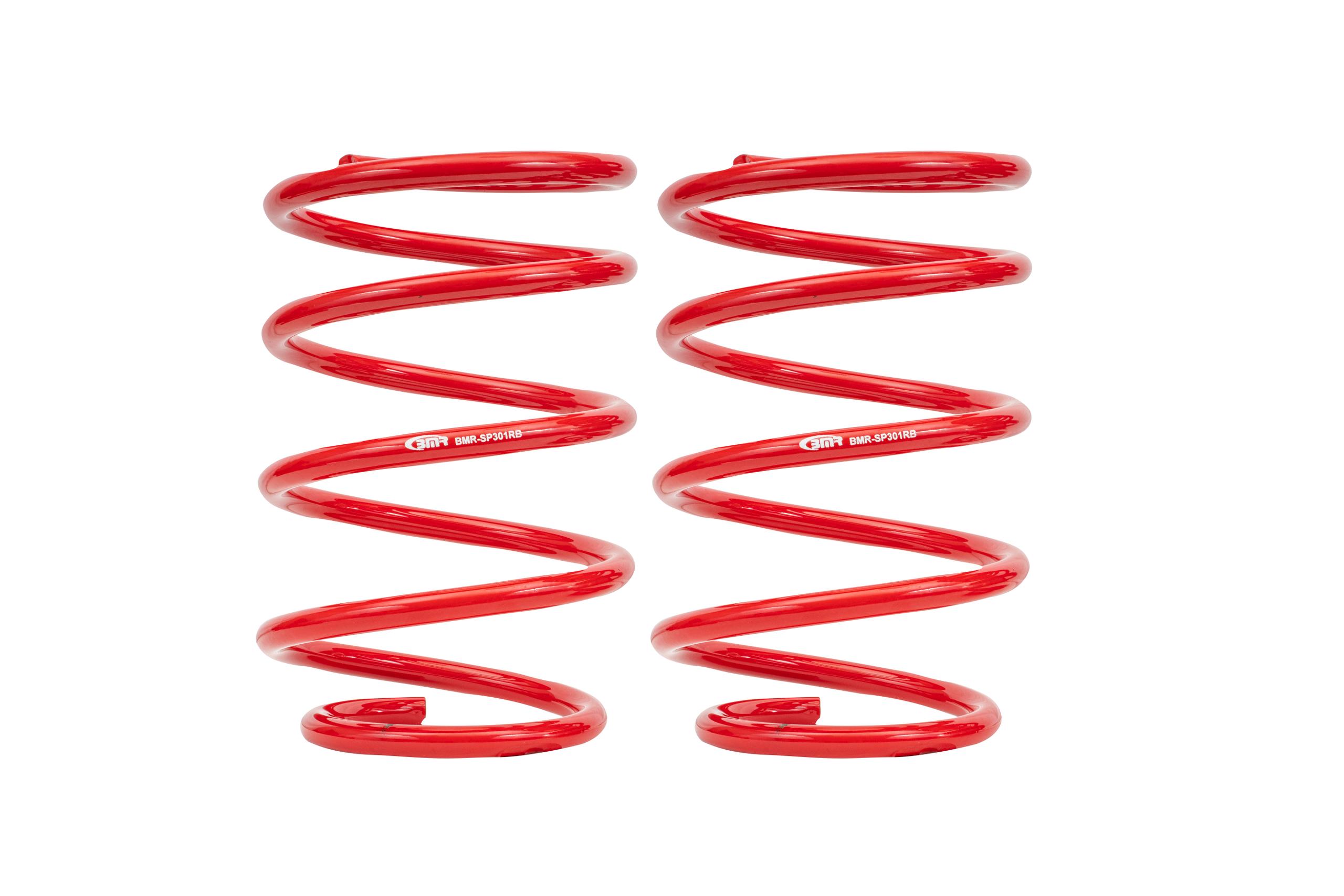 BMR Fabrication Lowering springs, front, 1.0" drop Red (2008-2009 Pontiac G8) - SP301R
