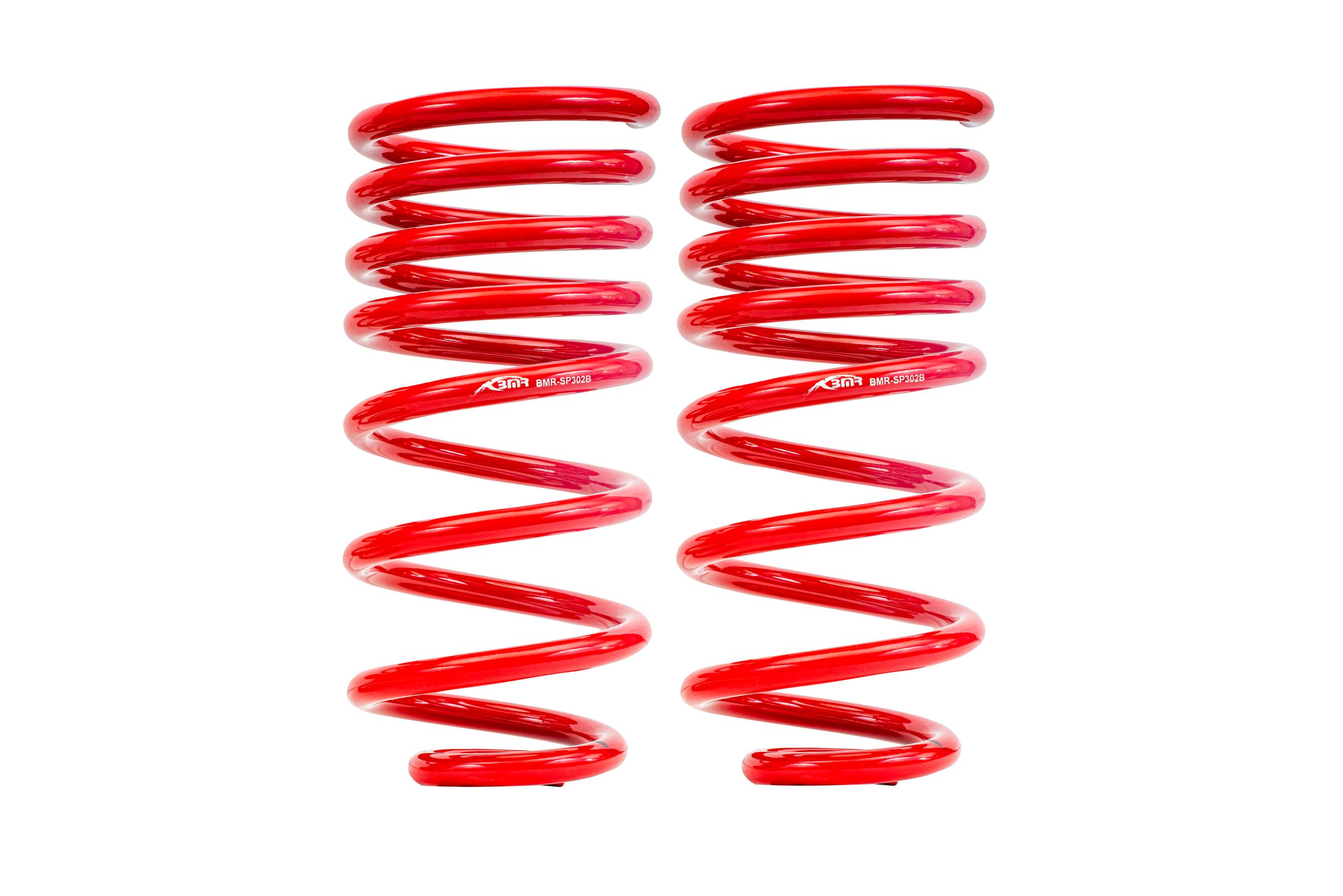 BMR Fabrication Lowering springs, rear, 1.0" drop Red (2008-2009 Pontiac G8) - SP302R