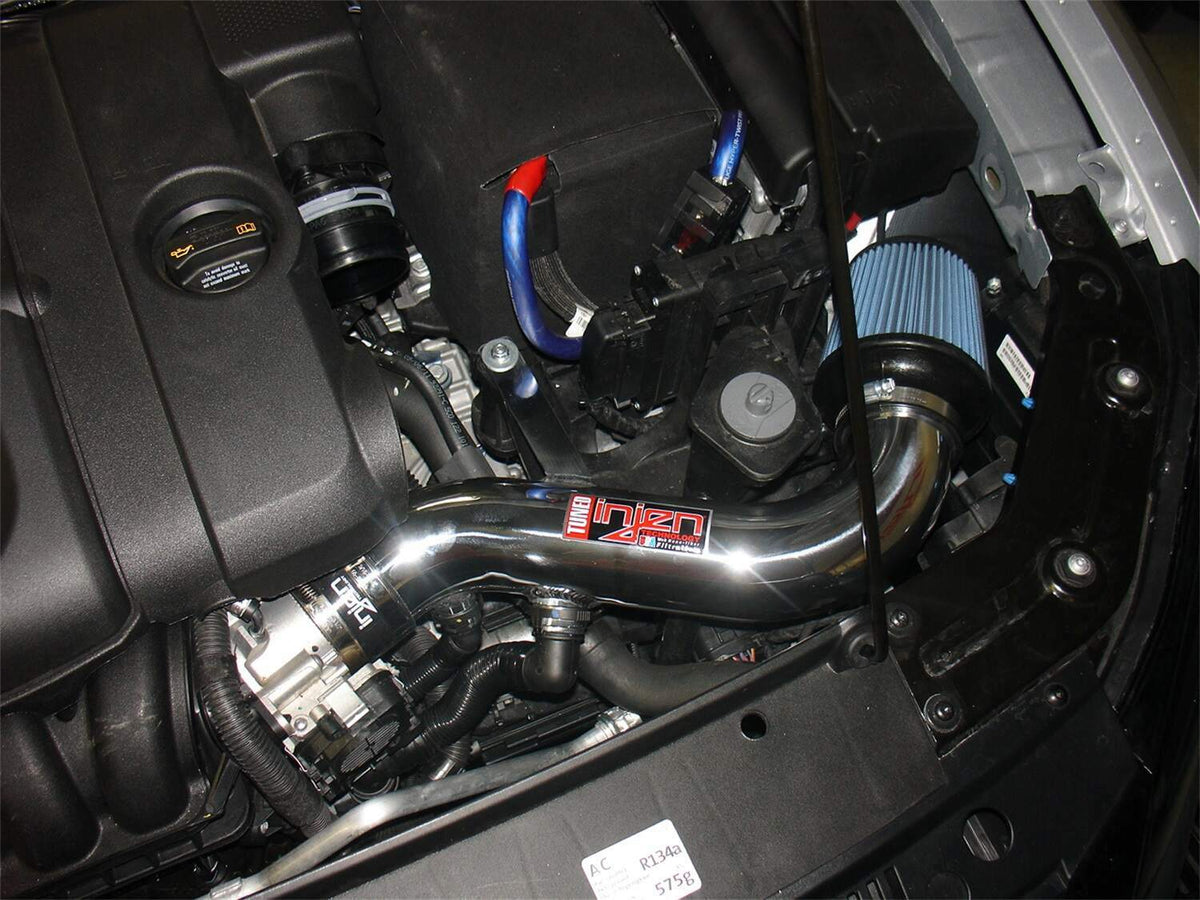 Injen SP tuned cold air intake system with SuperNano-Web Dry Air filter (2012-2014 Passat 2.5L) - SP3040BLK