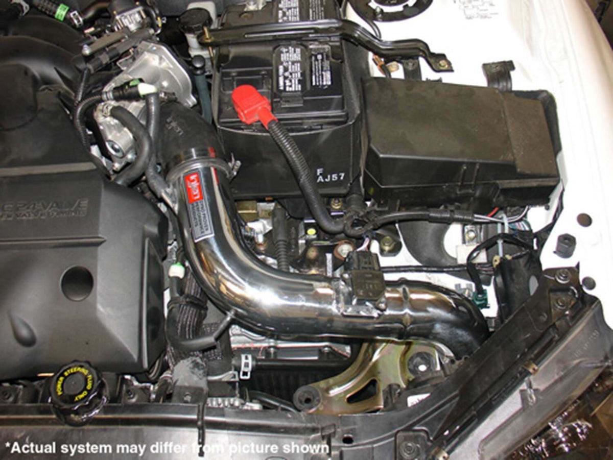 Injen SP tuned cold air intake system with SuperNano-Web Dry Air filter (2006-2008 Mazda 6 3.0L) - SP6072BLK