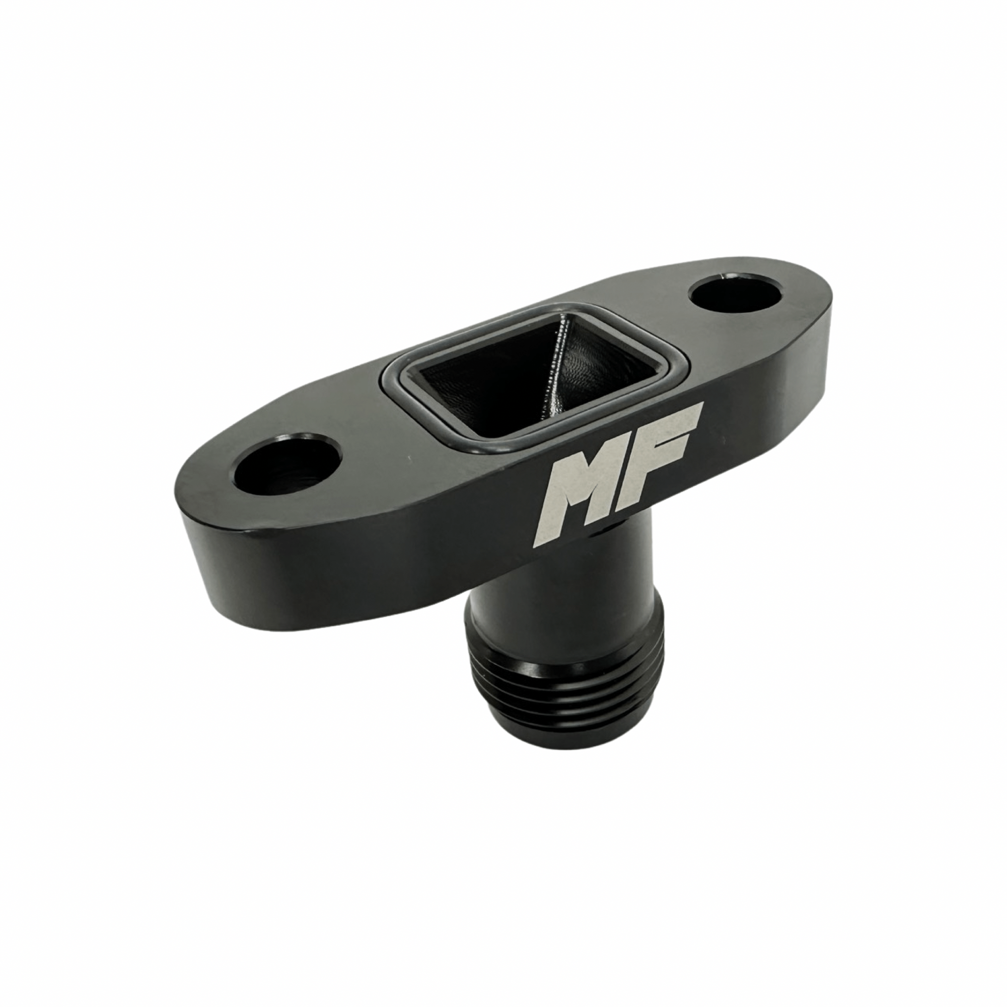 Snyder Performance Engineering Motorsport Fab Small Frame Offset Turbo Drain - MF-B100003
