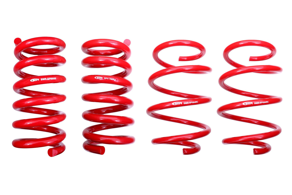 BMR SPH765R 2015-2020 Shelby GT350 / 2018-2026 Mustang GT / 2020-2022 Shelby GT500 with Magneride Lowering Springs - Handling Version (Set of 4)