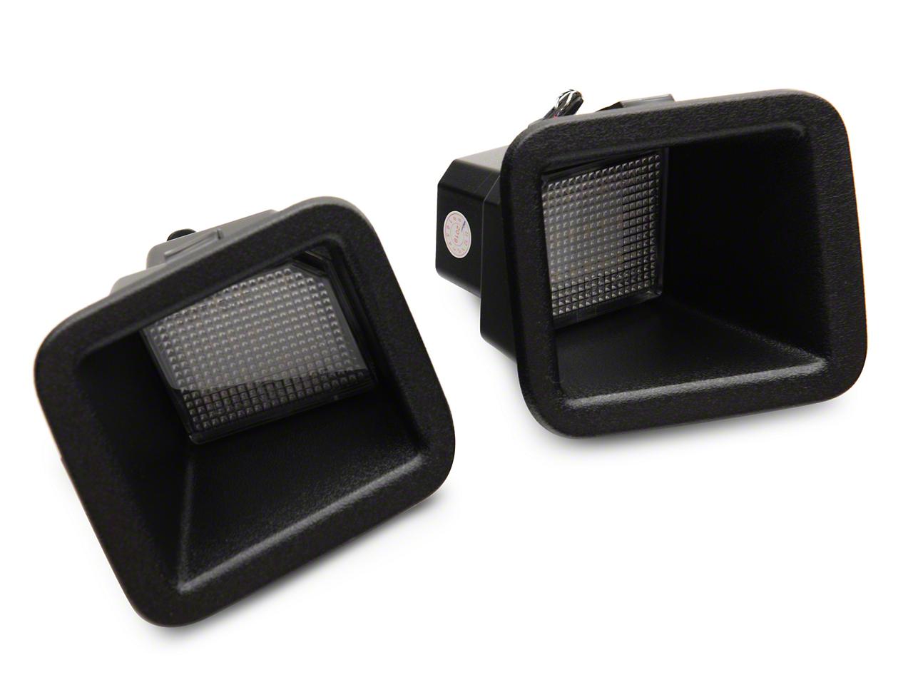 Raxiom Axial Series Led License Plate Lamps (2017-2025 F-250 Super Duty, F-350 Super Duty) - SD18250