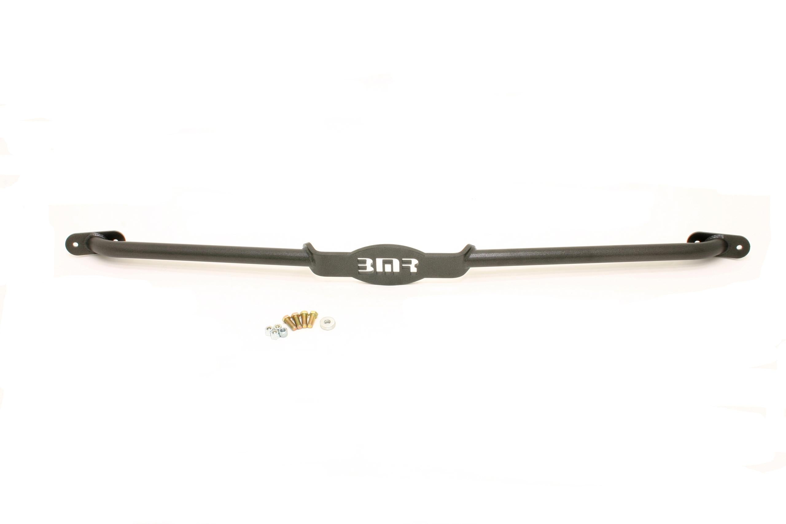 BMR STB003H 1982-1992 3rd Gen F-Body Strut Tower Brace, 2 Point Mount, TPI only  (Black Hammertone)
