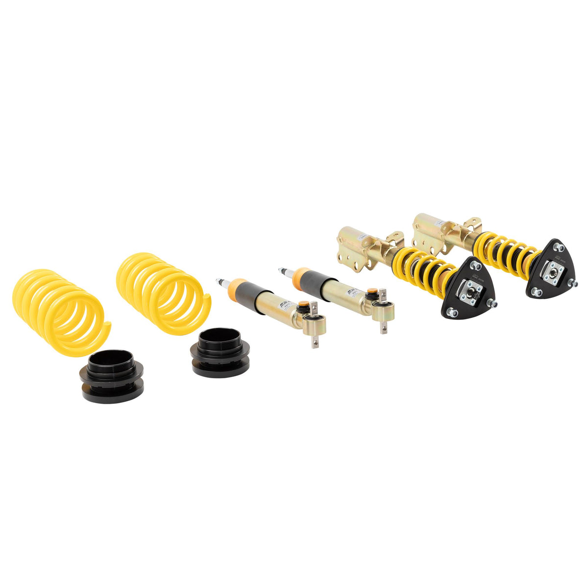 ST Suspension Height And 3 Way Damping Adjustable Coilovers With Aluminum Top Mounts (2015-2017 Ford Mustang) - 1820230865