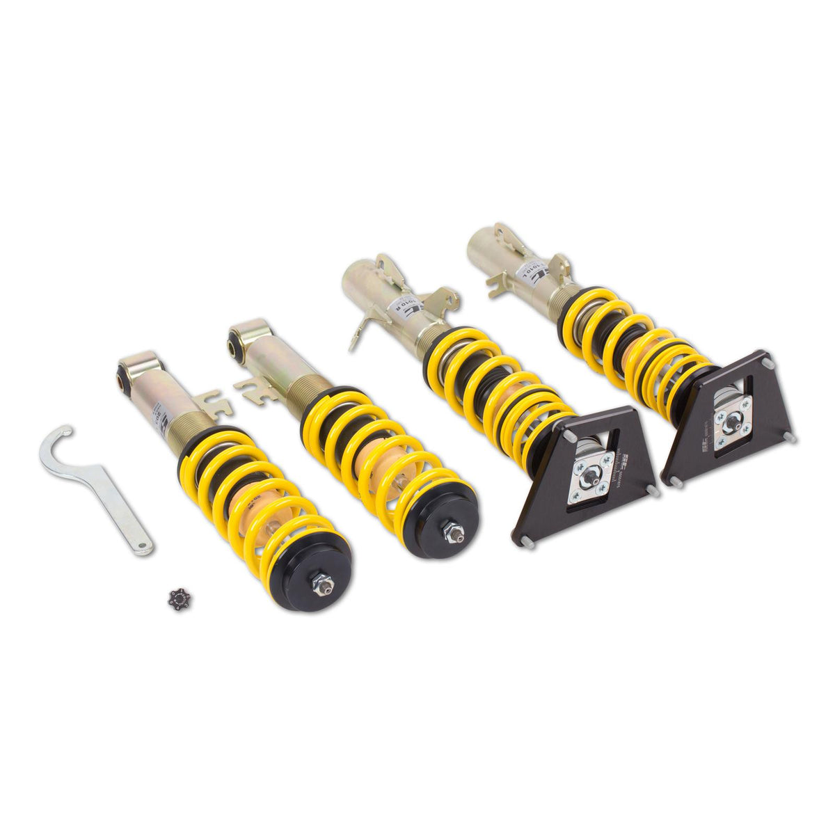 ST Suspension Height Adjustable Coilovers With Aluminum Top Mounts And Adjustable Damping (2002-2006 Cooper Base) - 18220842