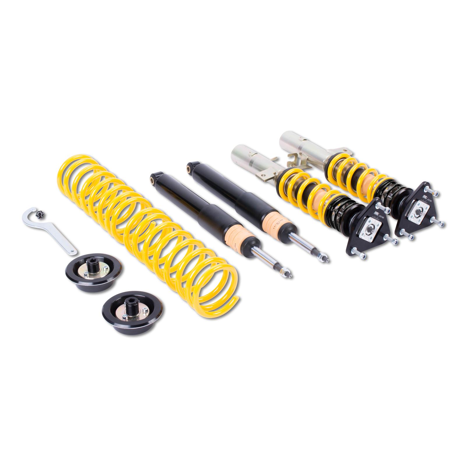 ST Suspension Height Adjustable Coilovers With Aluminum Top Mounts And Adjustable Damping (2013-2018 Focus ST) - 18230859
