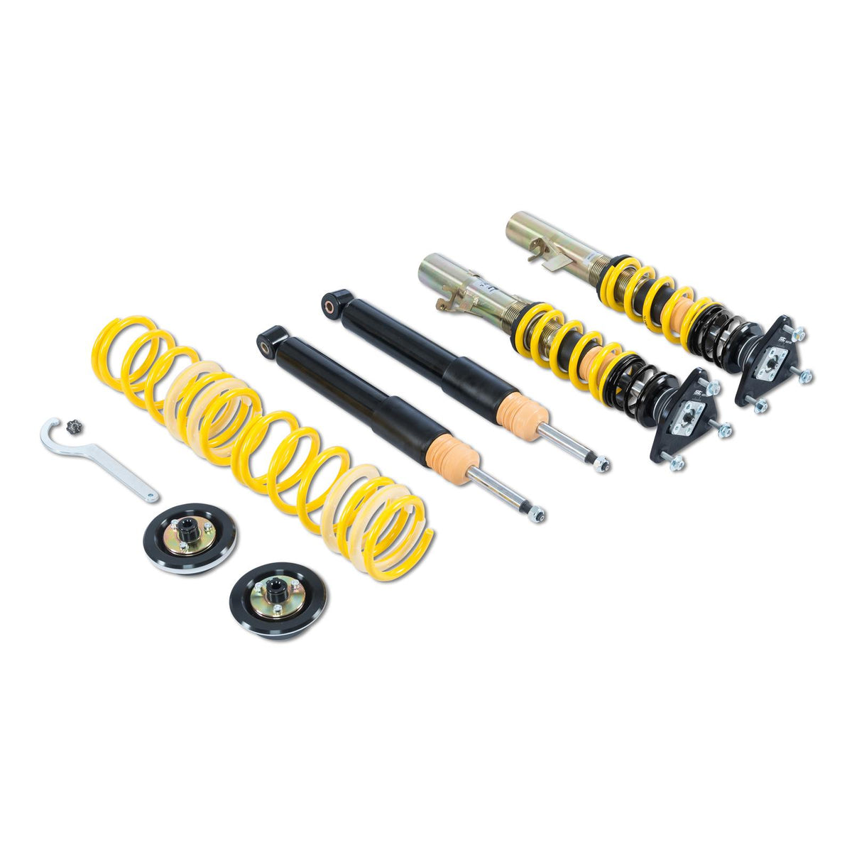 ST Suspension Height Adjustable Coilovers With Aluminum Top Mounts And Adjustable Damping (2016-2018 Focus RS) - 18230867