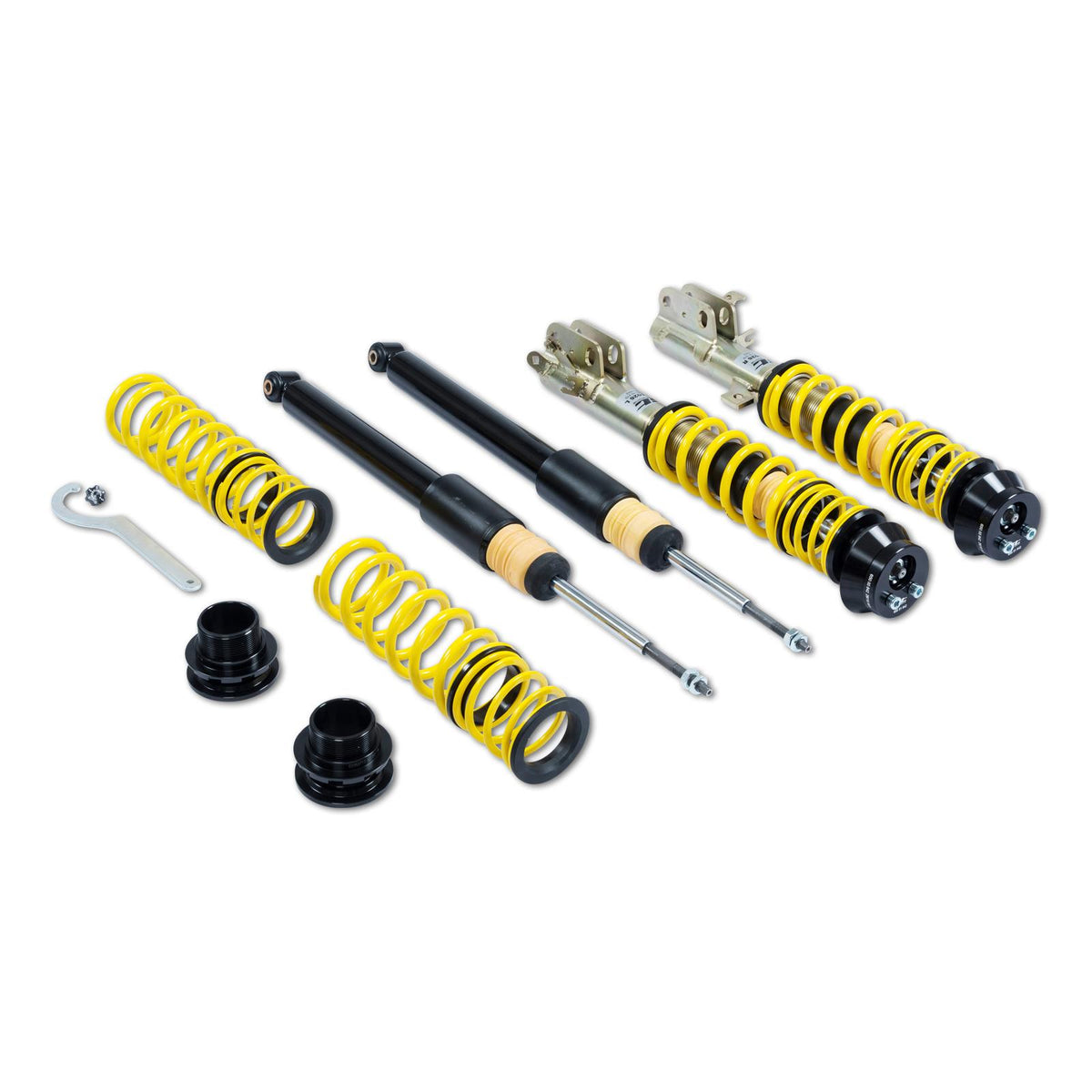 ST Suspension Height Adjustable Coilovers With Aluminum Top Mounts And Adjustable Damping (2015-2020 Fit LX, Fit EX, Fit EX-L, Fit Sport) - 18250833