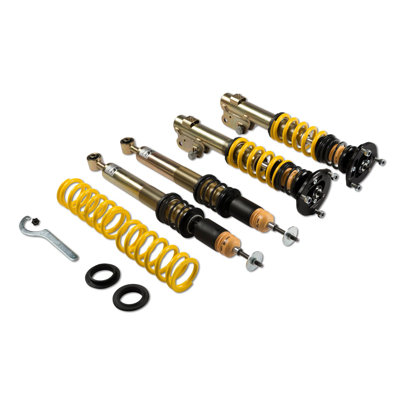 ST Suspension Height Adjustable Coilovers With Aluminum Top Mounts And Adjustable Damping (2014-2015 Lancer Evolution MR, Lancer Evolution GSR) - 18265817