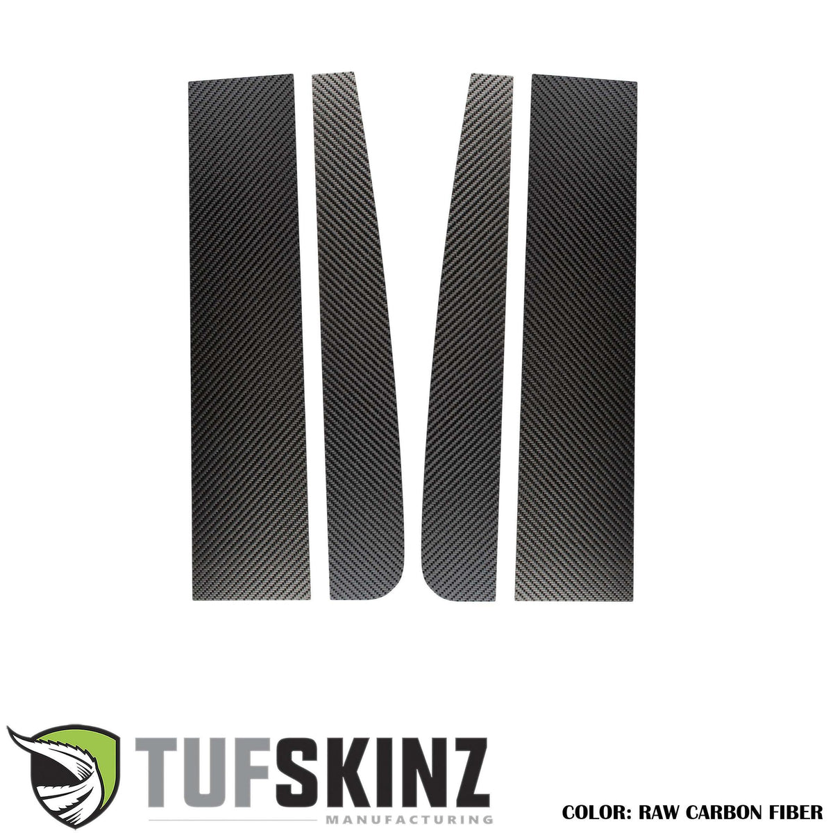 TUFSKINZ Regular Cab Door Pillars Accent Trim (2017-2022 Super Duty) - SUP045-RCF-X