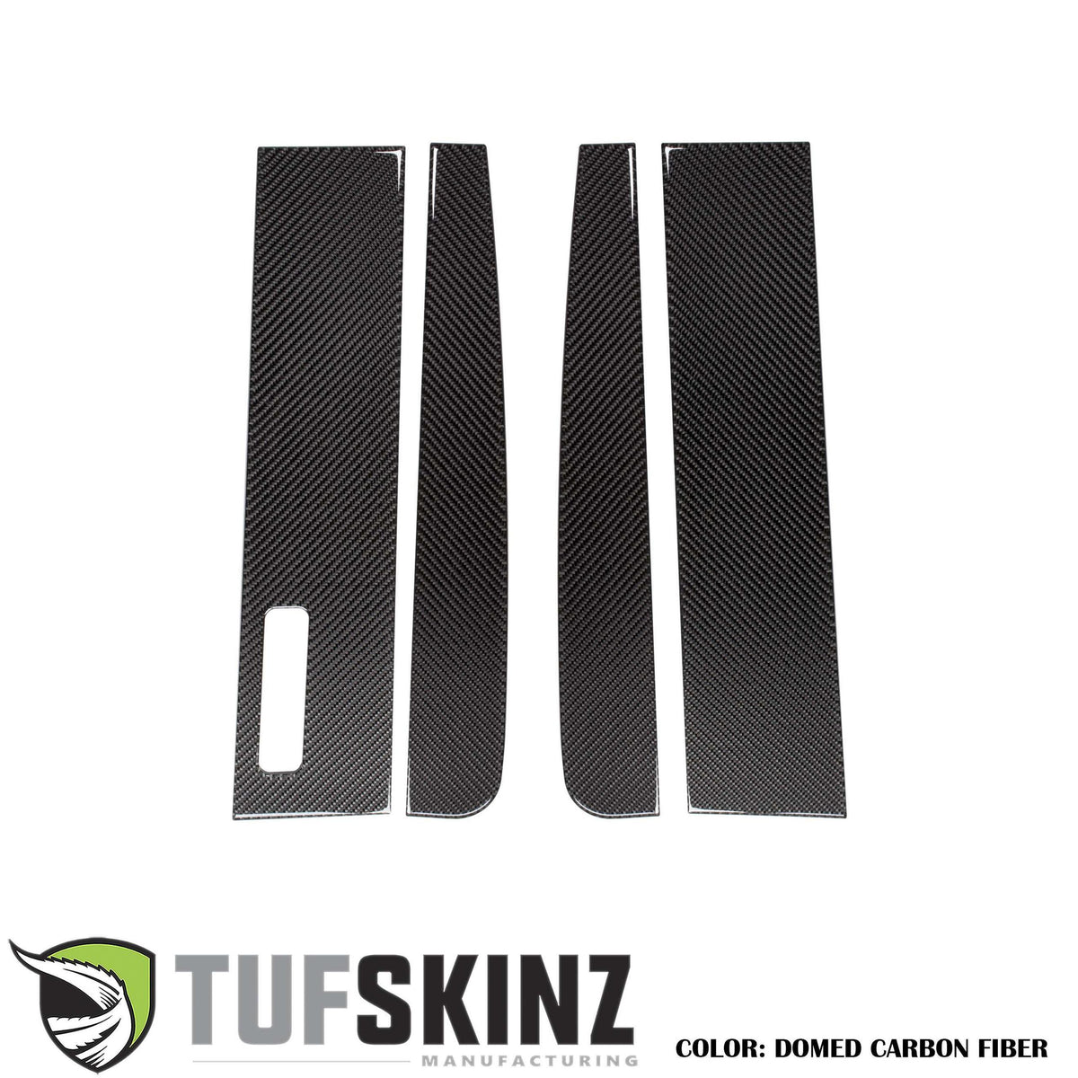 TUFSKINZ Regular Cab Door Pillars w/Key Pad cut out (2017-2022 Super Duty) - SUP046-DCF-G