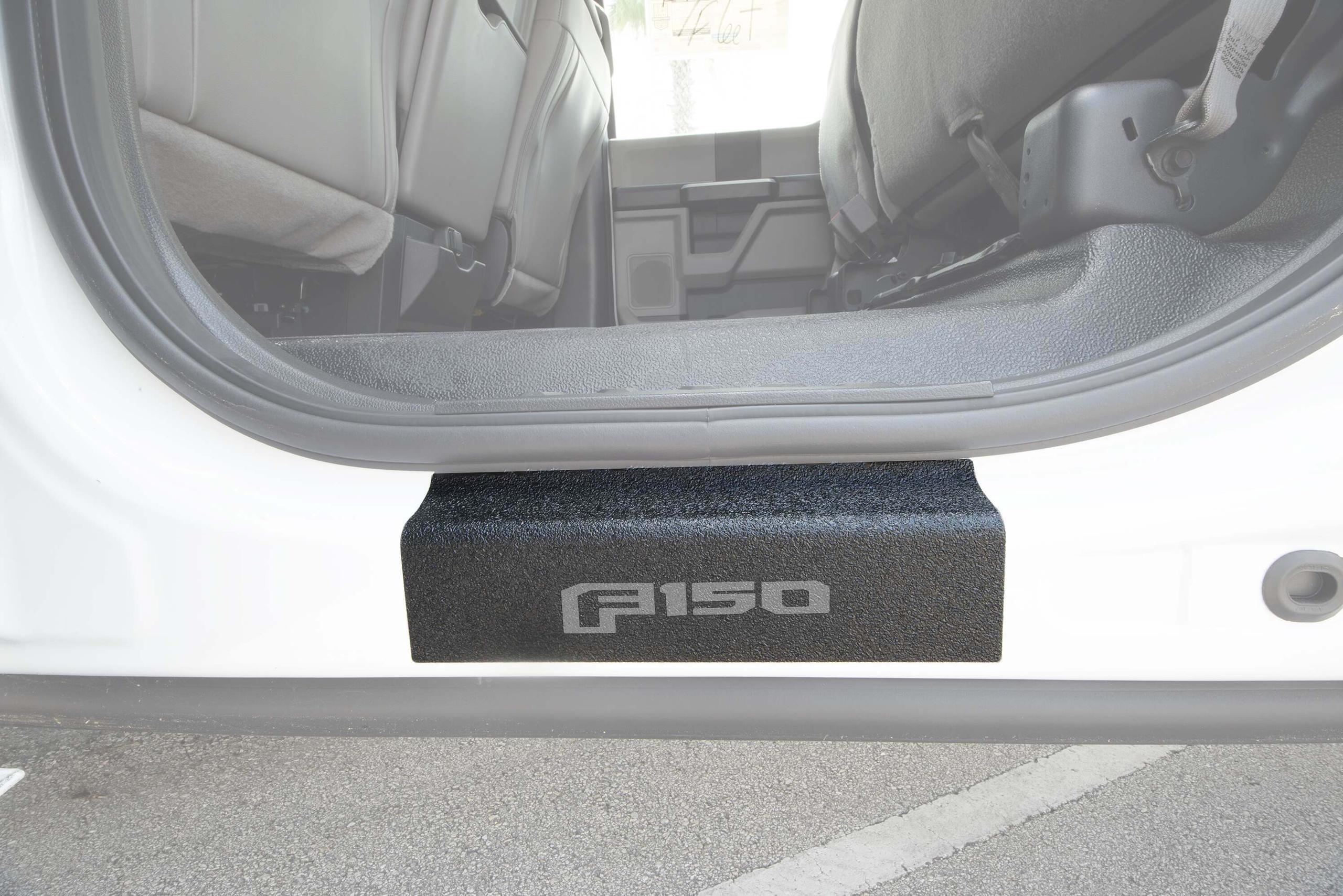 TUFSKINZ TUF-LINER Door Protection(Rear Doors) Accent Trim (2015-2023 F-150) - SUP058-FRD-TFLMP-425-X