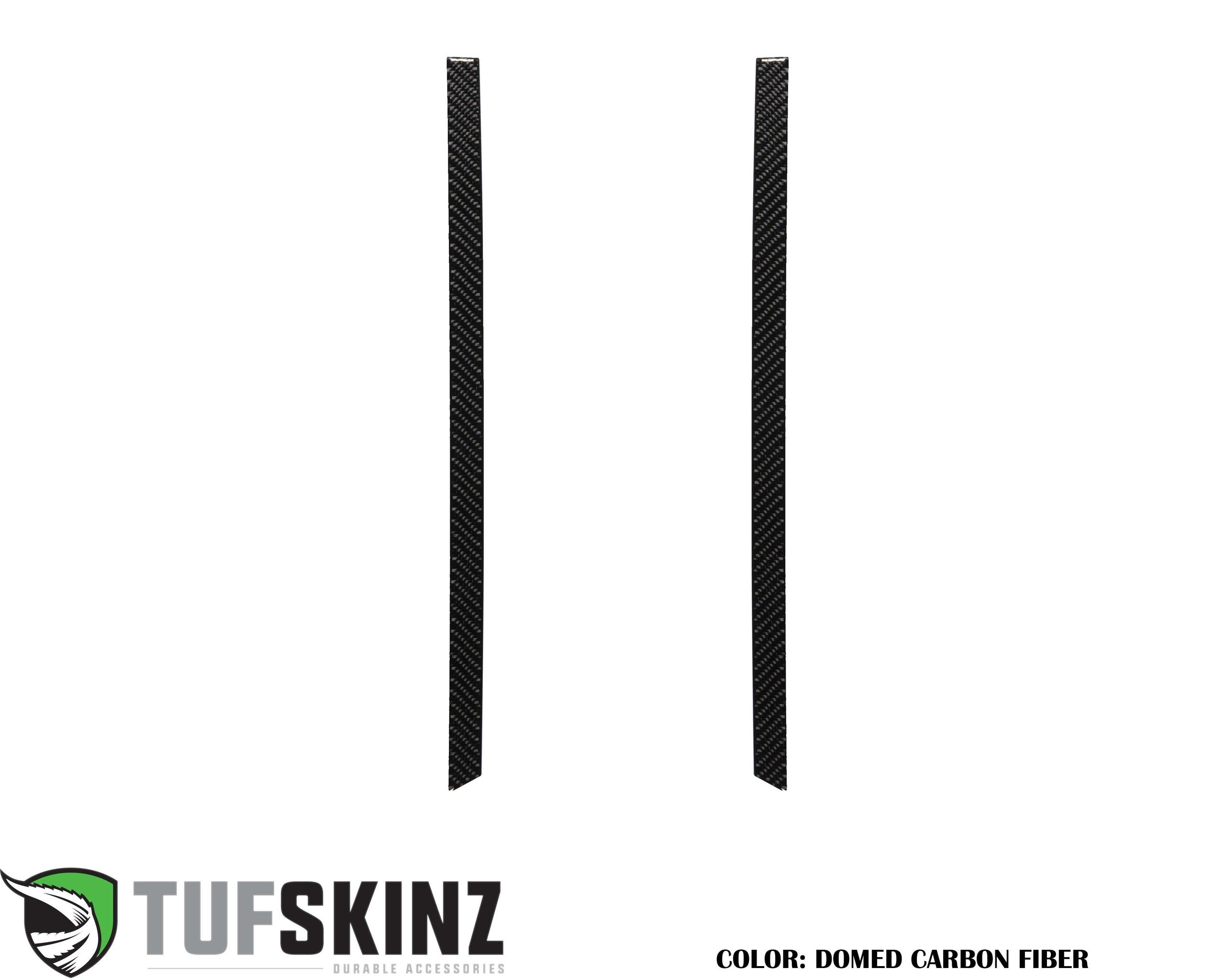 TUFSKINZ C-Pillar Accent Trim (2019-2023 Silverado HD) - SVD008-DCF-G