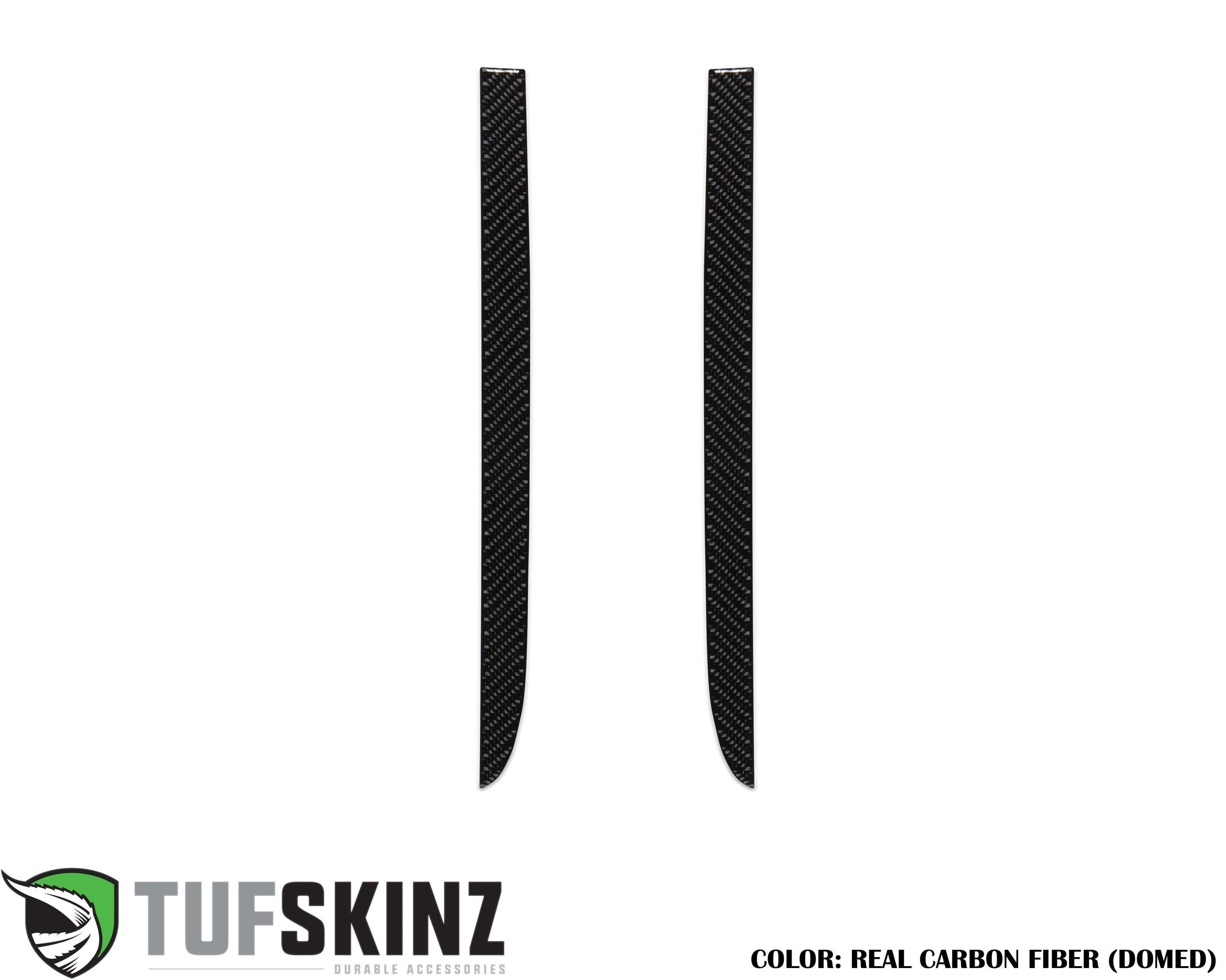 TUFSKINZ C-Pillar (D-Cab) Accent Trim (2019-2023 Silverado) - SVD012-DCF-G