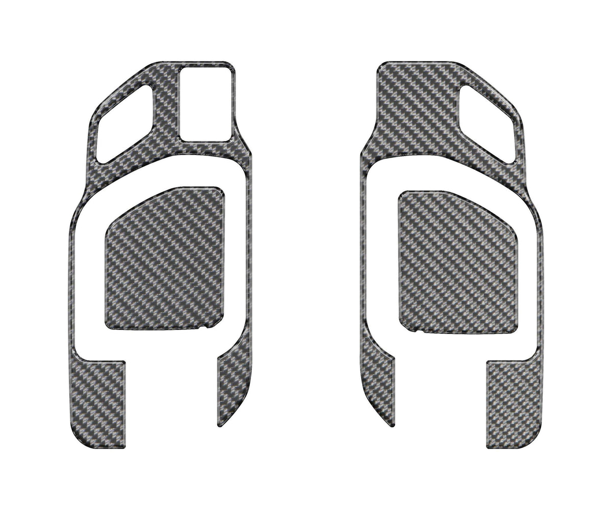 TUFSKINZ Front Door Pull W/Memory Seat Accent Trim (2019-2021 Silverado) - SVD063-DCF-G