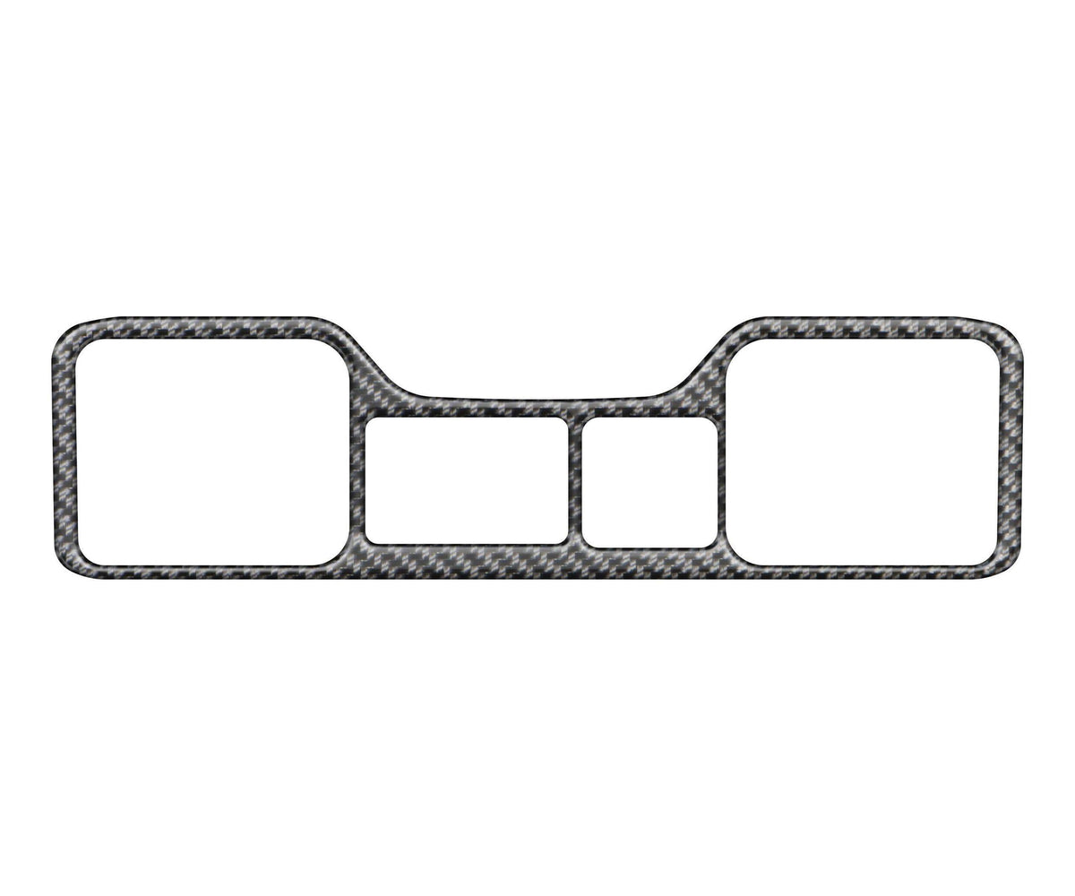 TUFSKINZ Rear USB Accent Trim (2019-2021 Silverado) - SVD044-DCF-M