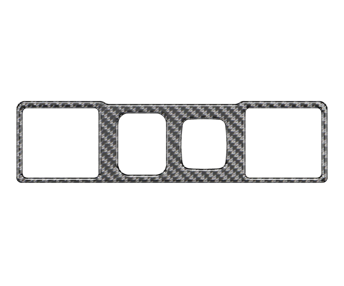 TUFSKINZ Rear USB Accent Trim (2019-2021 Silverado) - SVD049-DCF-G