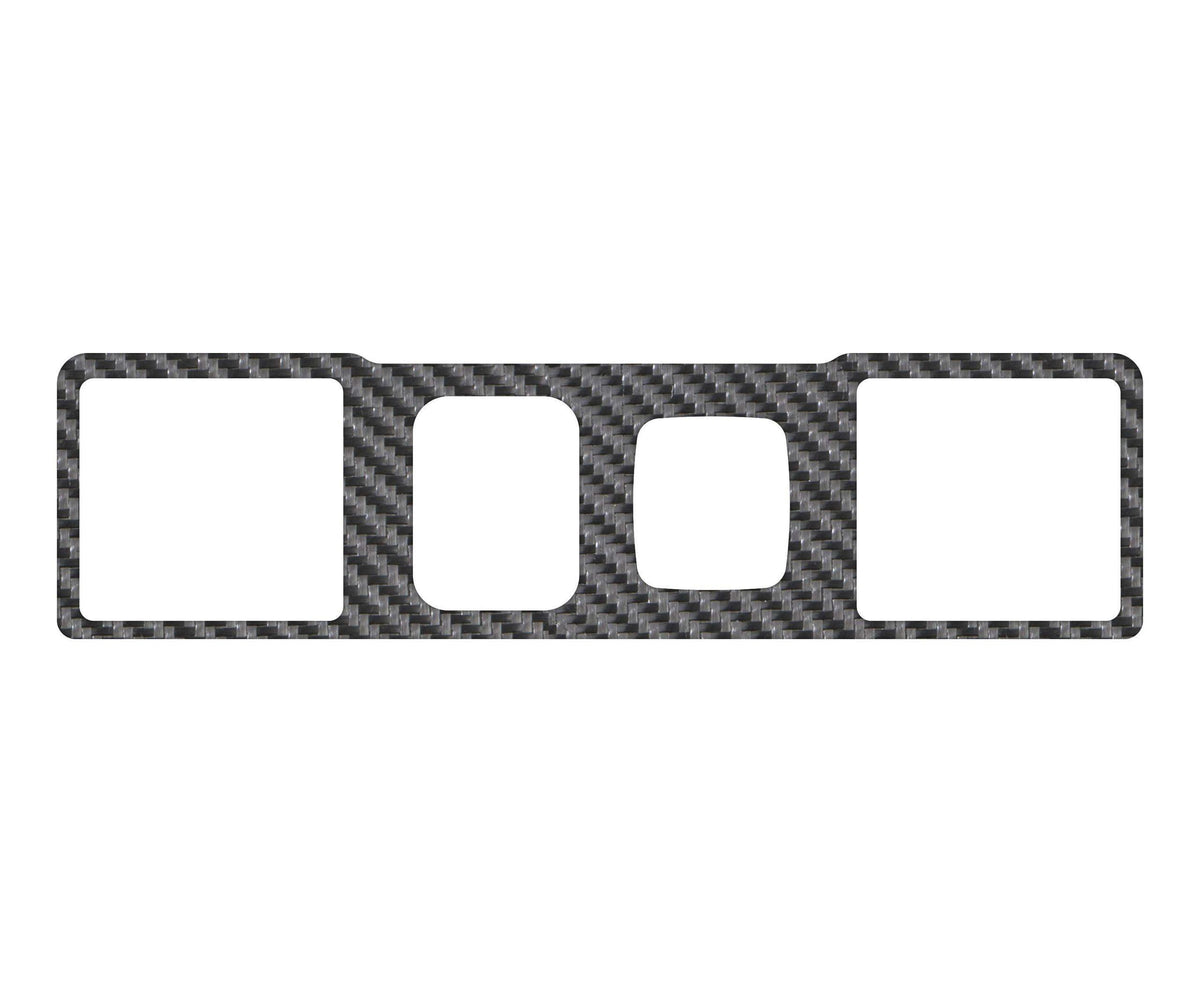 TUFSKINZ Rear USB Accent Trim (2019-2021 Silverado) - SVD049-RCF-X