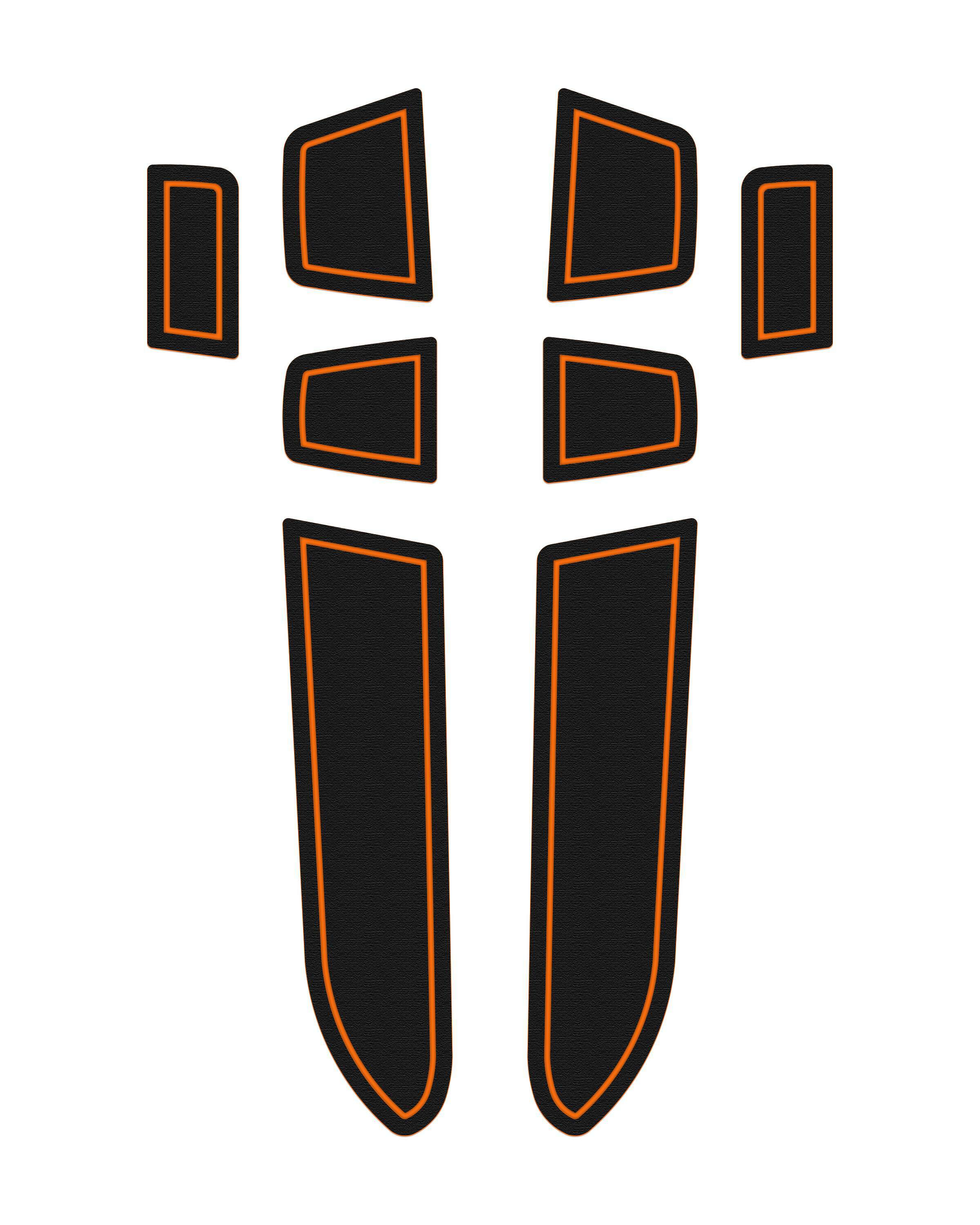 TUFSKINZ Front Door Foam Inserts (2019-2021 Silverado) - SVD058-FOG-X