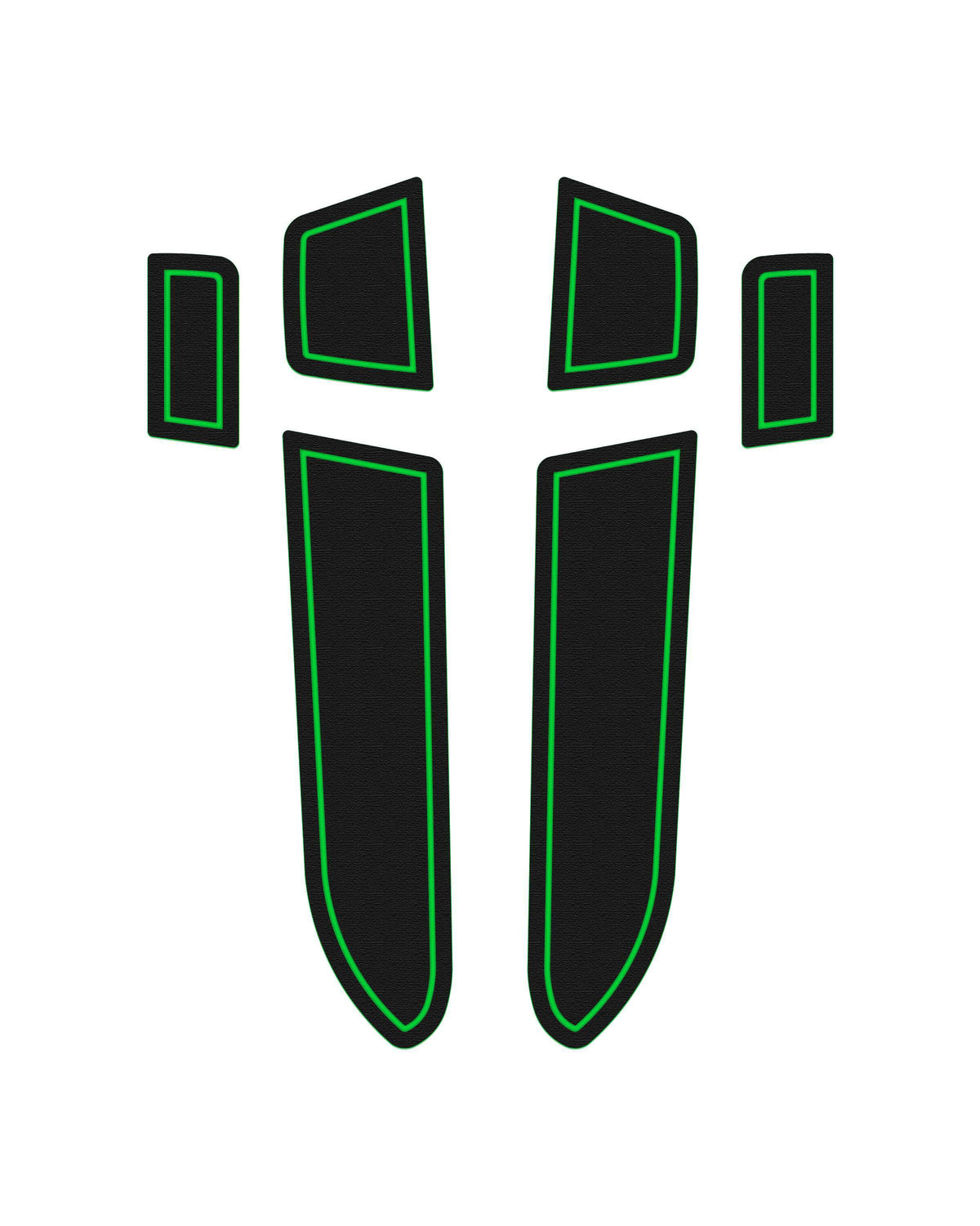 TUFSKINZ Rear Door Foam Inserts (2019-2021 Silverado) - SVD059-FGN-X