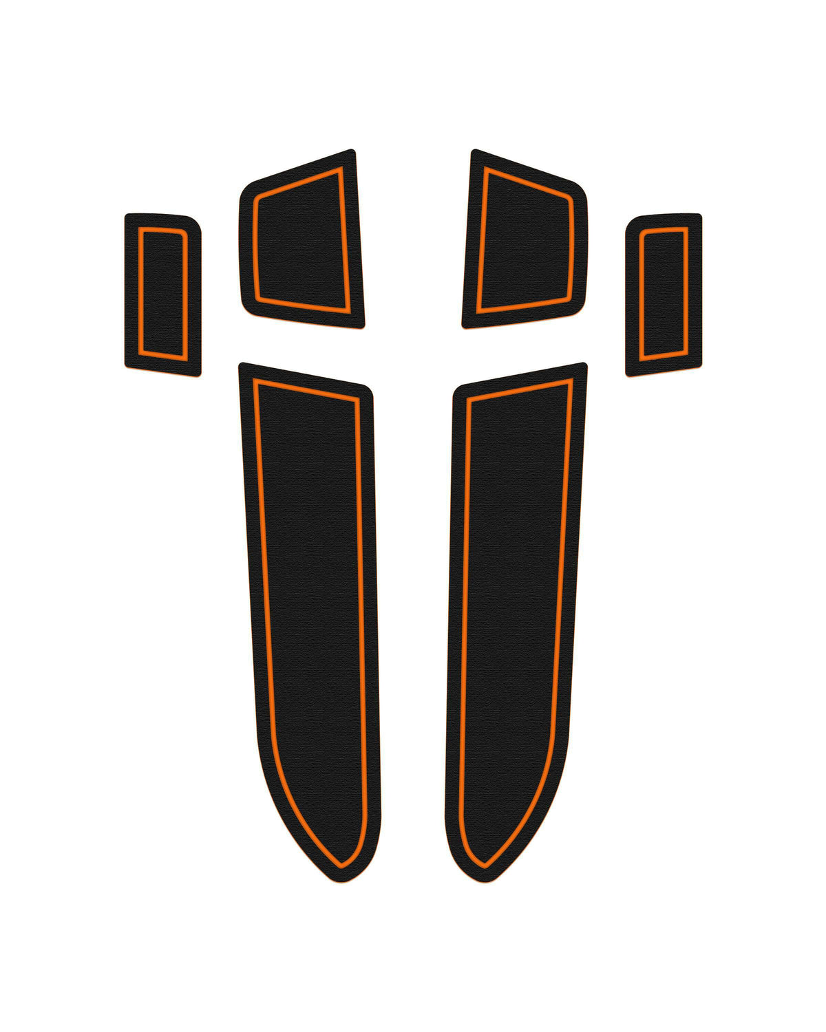 TUFSKINZ Rear Door Foam Inserts (2019-2021 Silverado) - SVD059-FOG-X