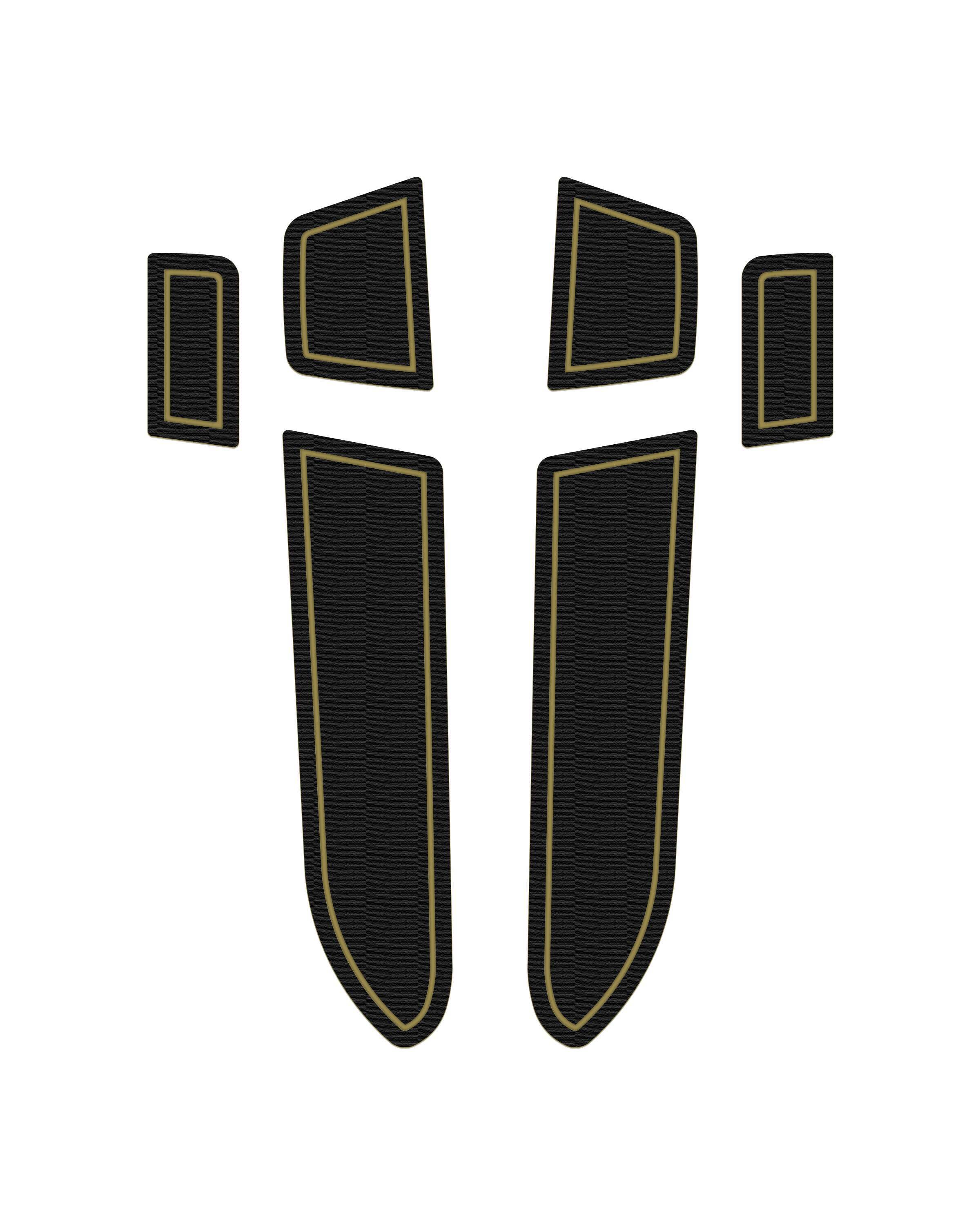 TUFSKINZ Rear Door Foam Inserts (2019-2021 Silverado) - SVD059-FTN-X
