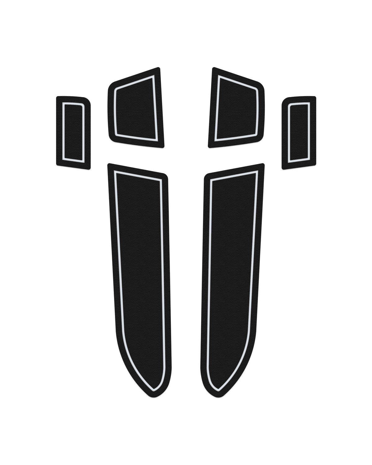 TUFSKINZ Rear Door Foam Inserts (2019-2021 Silverado) - SVD059-FWE-X