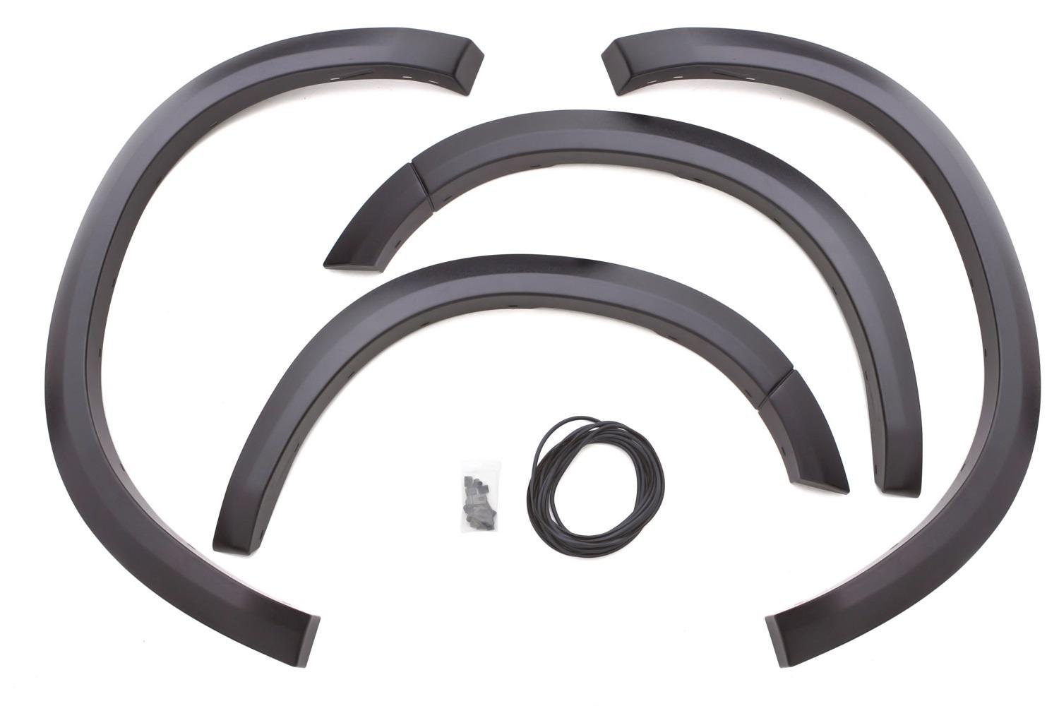Lund Sport Style Fender Flare Set - Front and Rear, Smooth, 4-Piece Set (1994-2002 Dodge Ram 1500, Dodge Ram 2500, Dodge Ram 3500) - SX202S